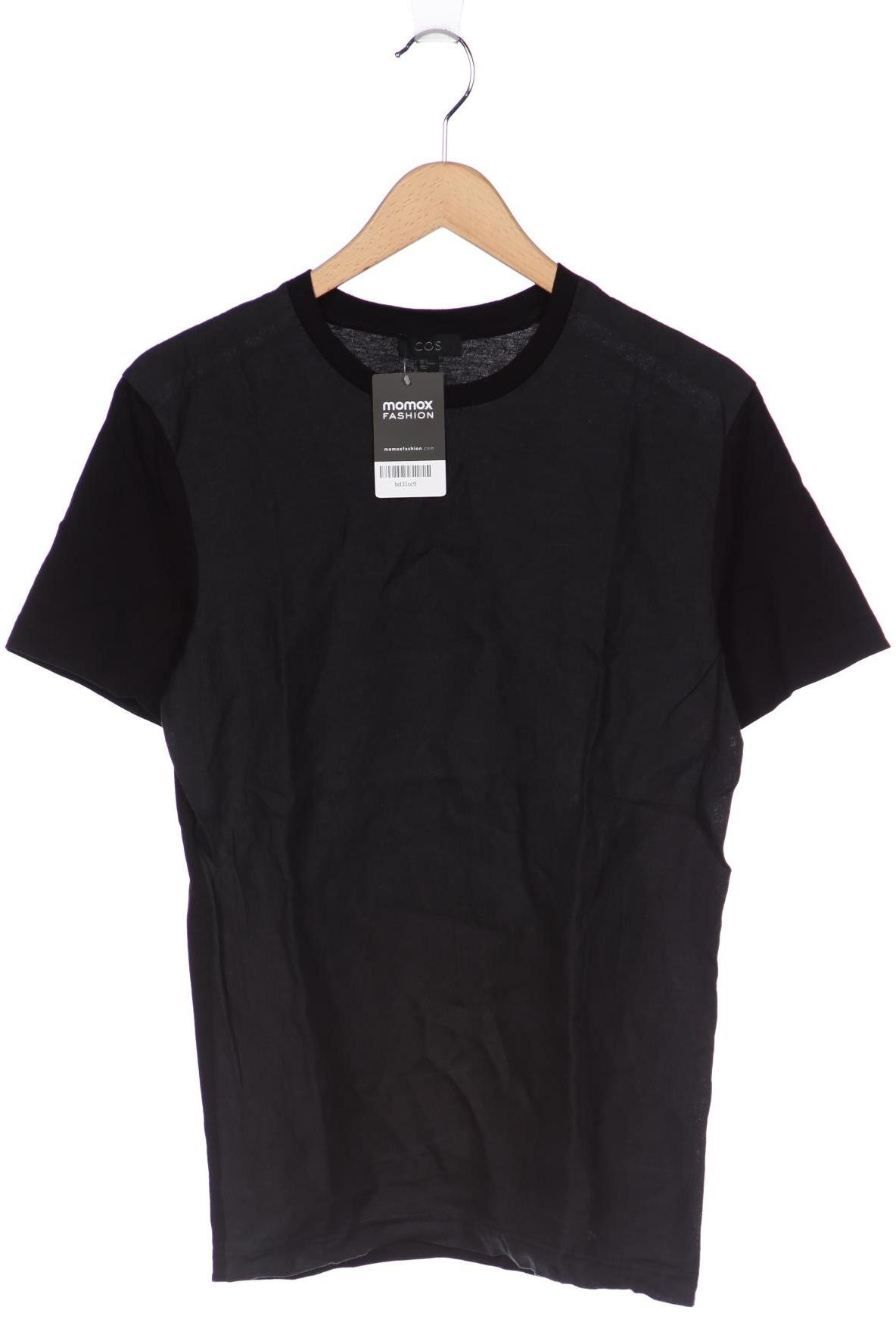 

COS Damen T-Shirt, schwarz, Gr. 36