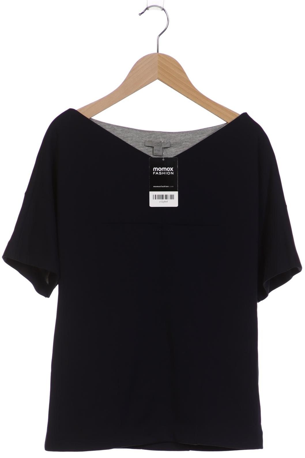 

COS Damen T-Shirt, marineblau, Gr. 34