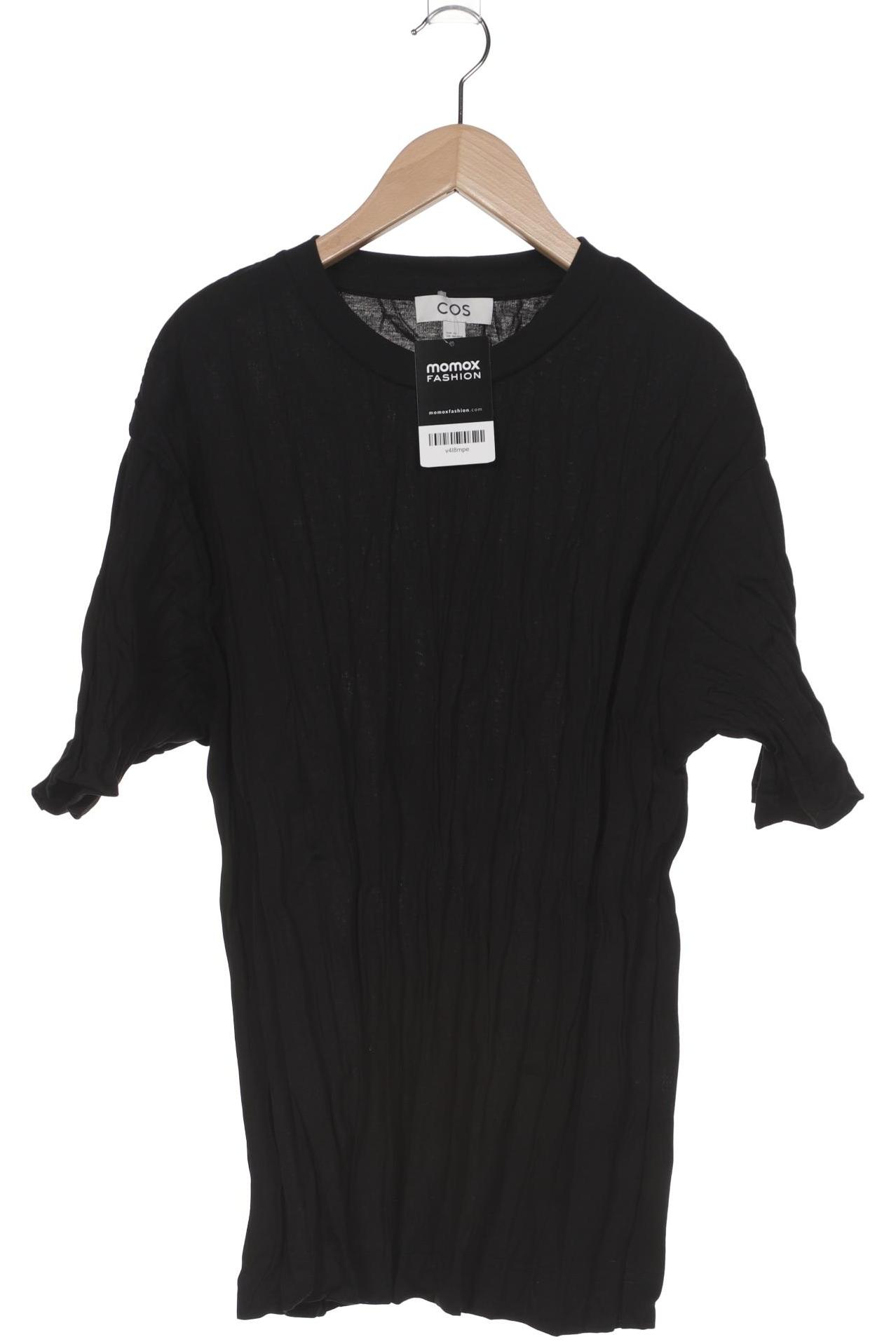 

COS Damen T-Shirt, schwarz, Gr. 34