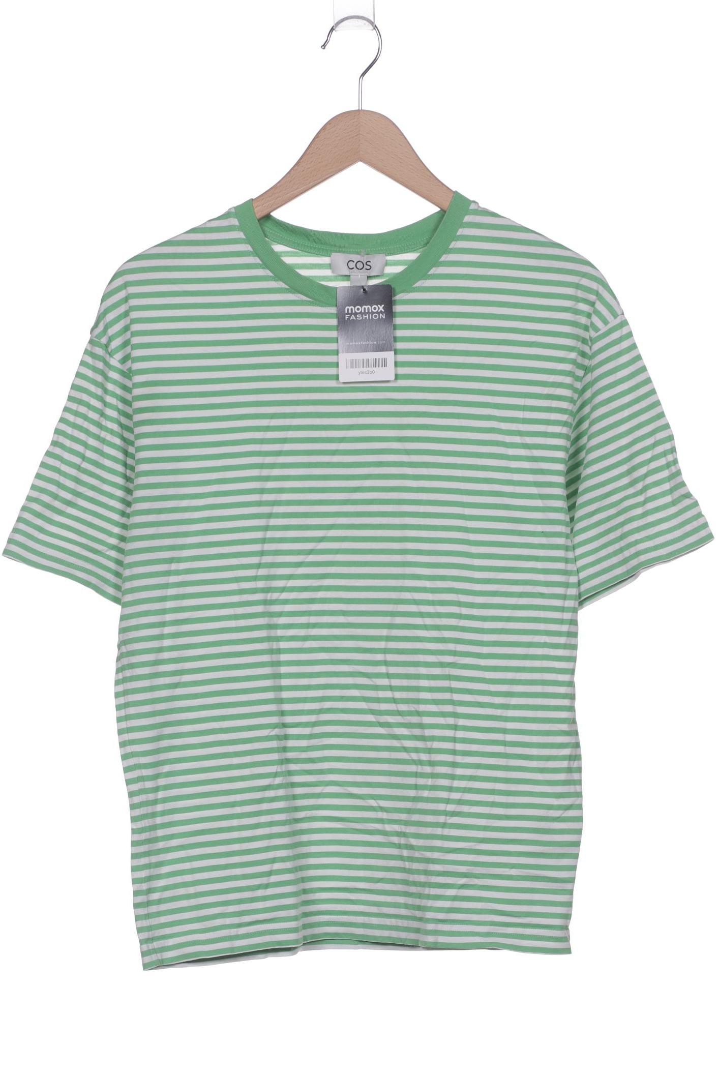 

COS Damen T-Shirt, grün, Gr. 34