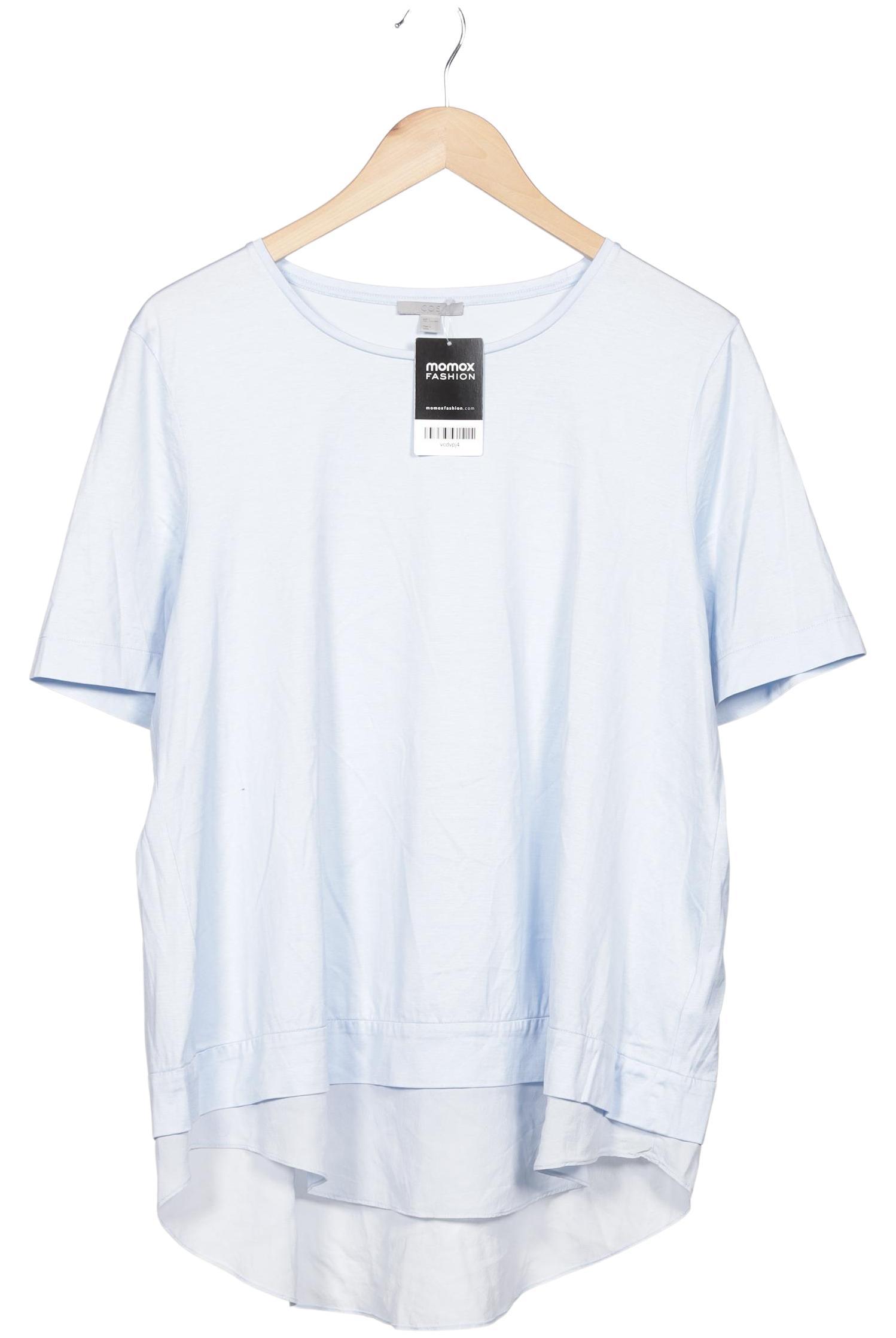 

COS Damen T-Shirt, hellblau, Gr. 42