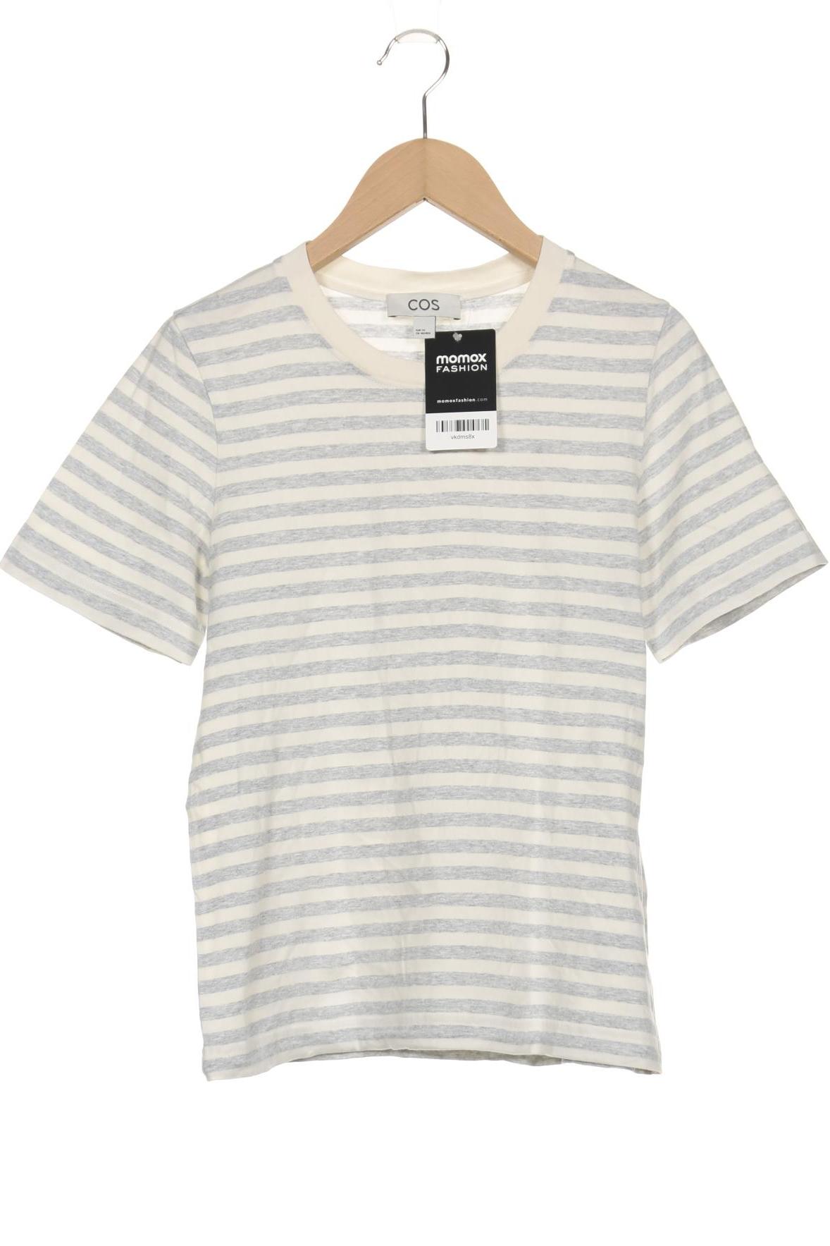 

COS Damen T-Shirt, grau, Gr. 34