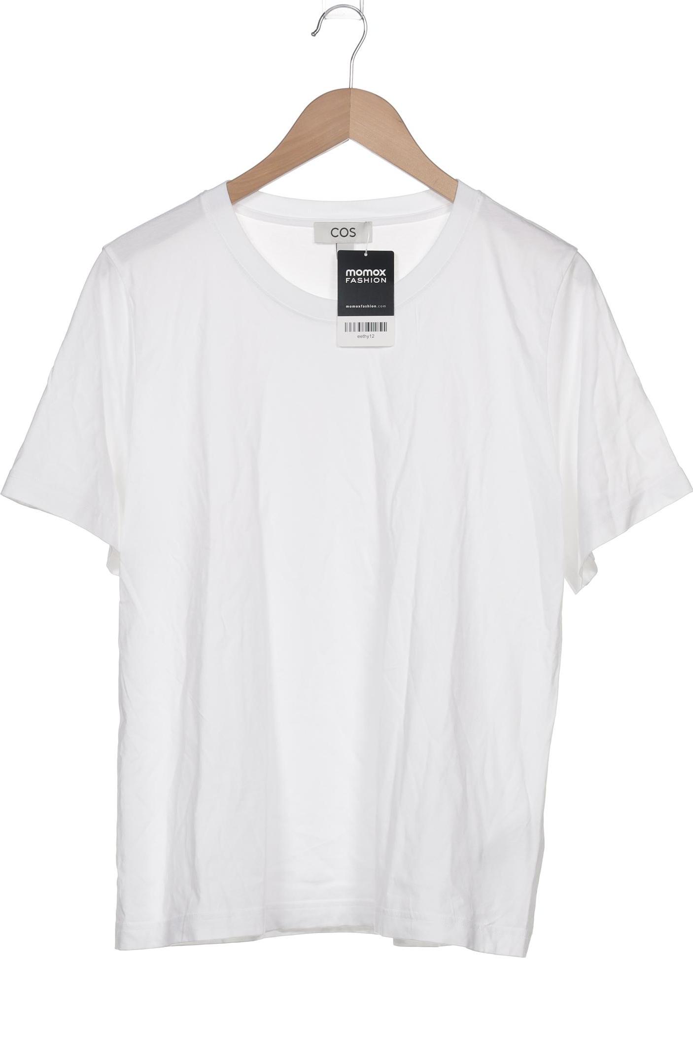 

COS Damen T-Shirt, weiß, Gr. 42