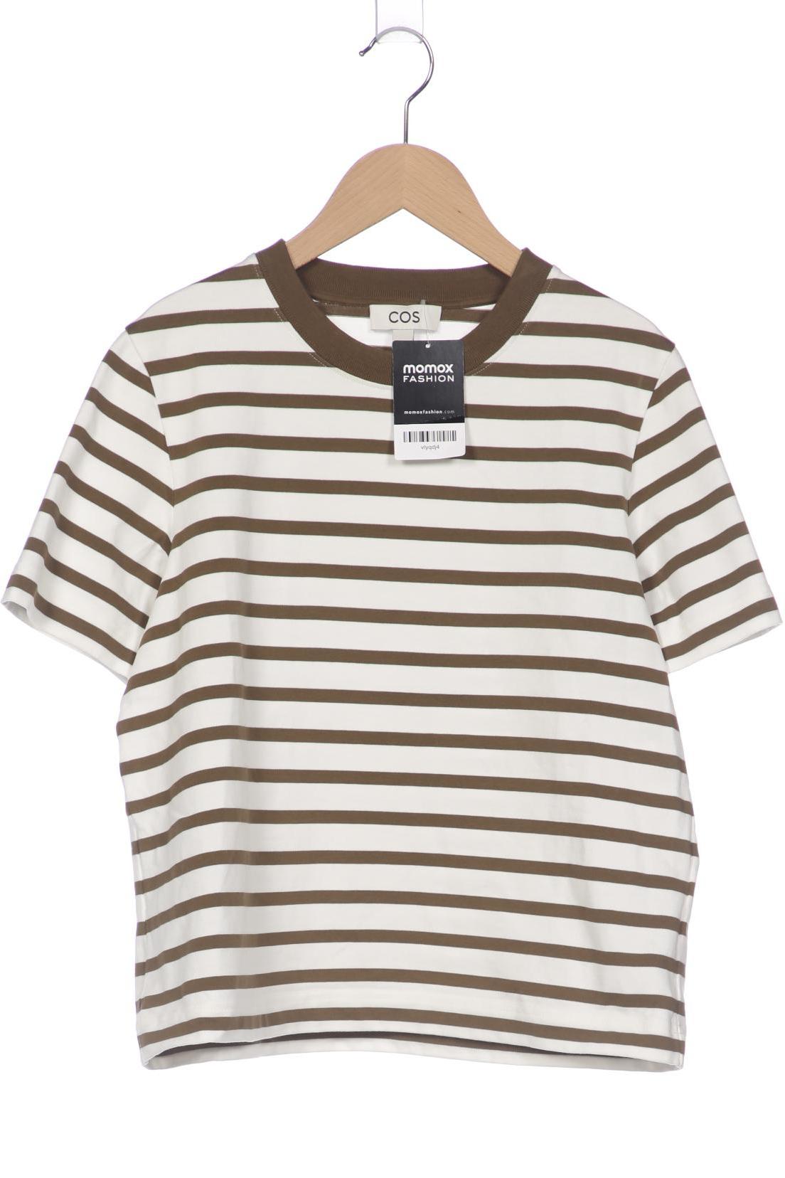 

COS Damen T-Shirt, grün, Gr. 38