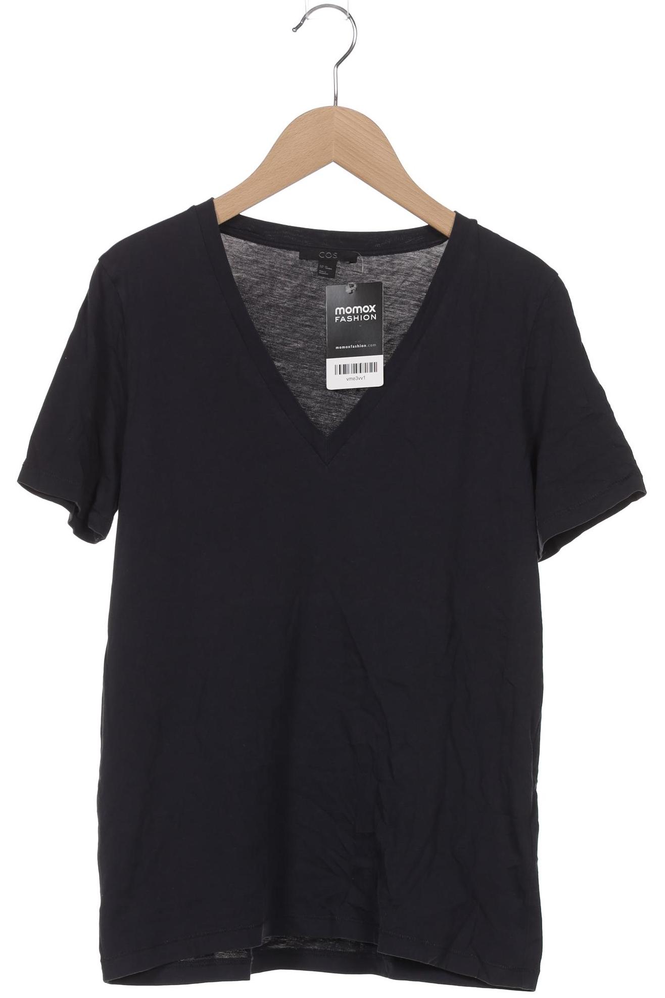 

COS Damen T-Shirt, marineblau, Gr. 34