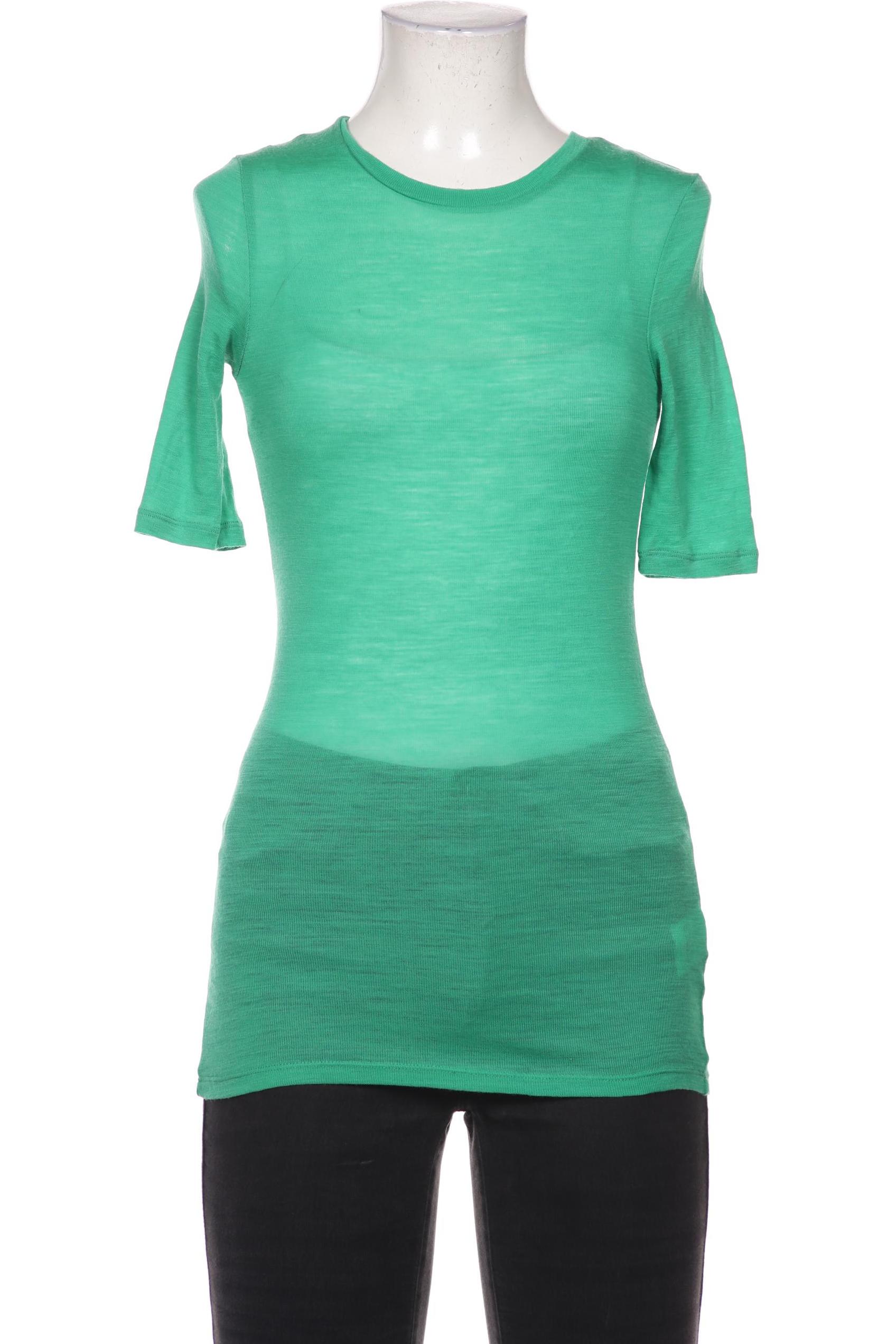 

COS Damen T-Shirt, grün, Gr. 34