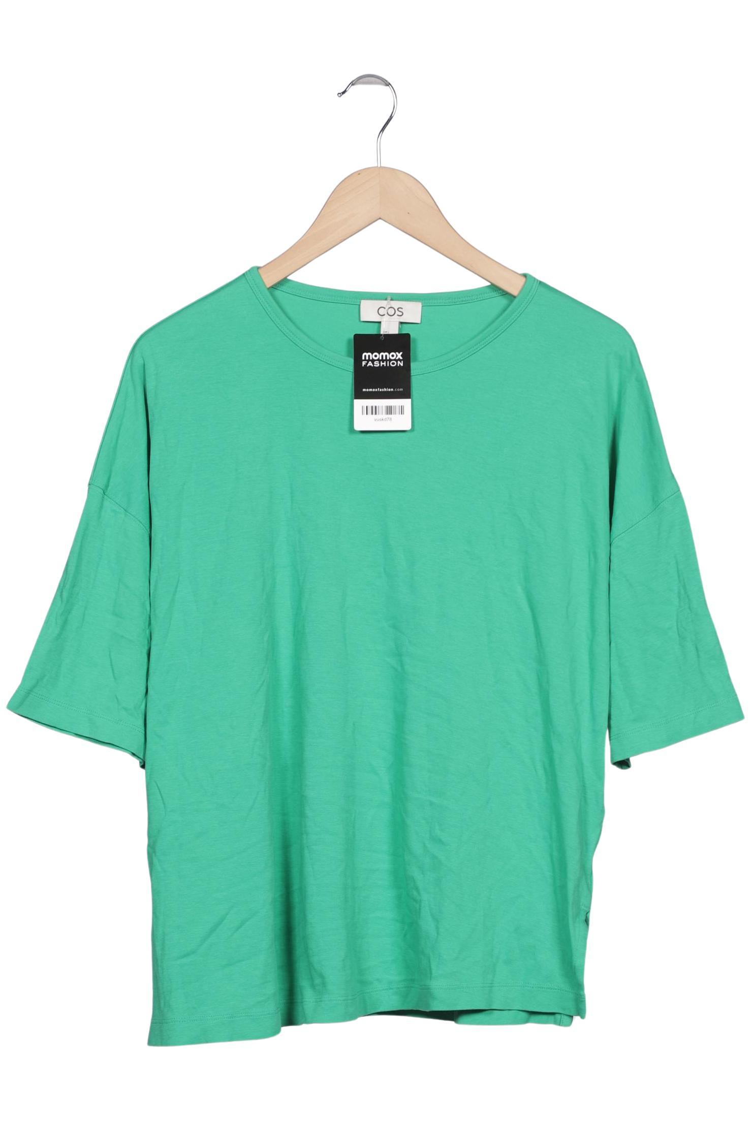 

COS Damen T-Shirt, grün, Gr. 42