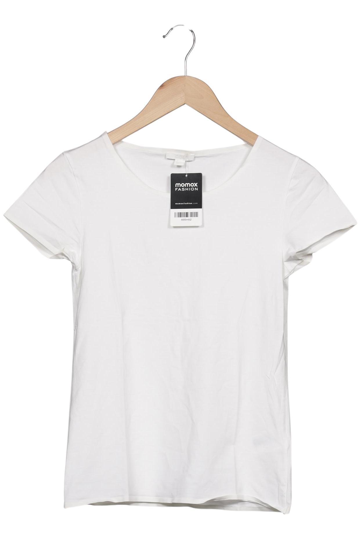 

COS Damen T-Shirt, weiß, Gr. 36