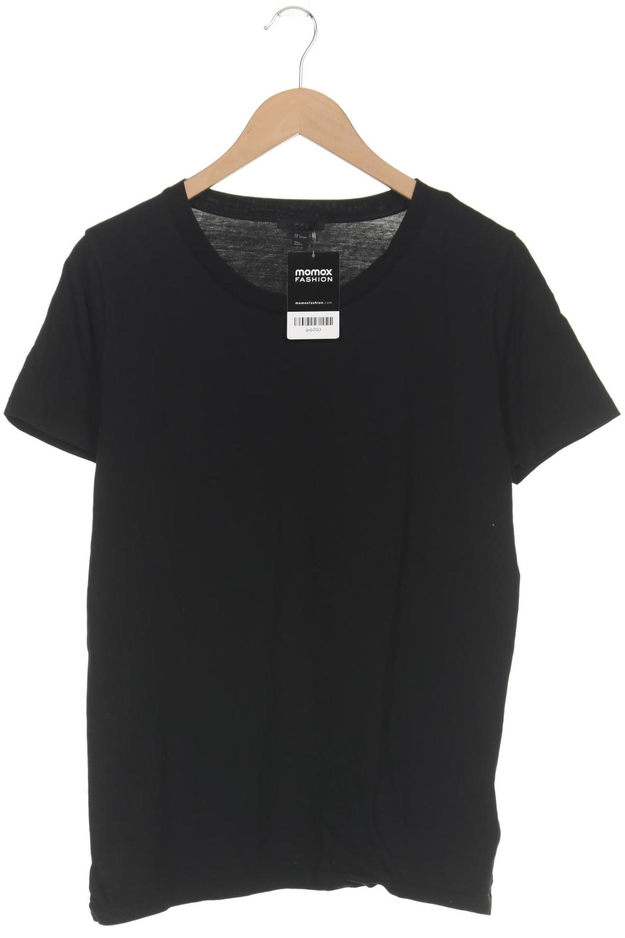 

COS Damen T-Shirt, schwarz, Gr. 42