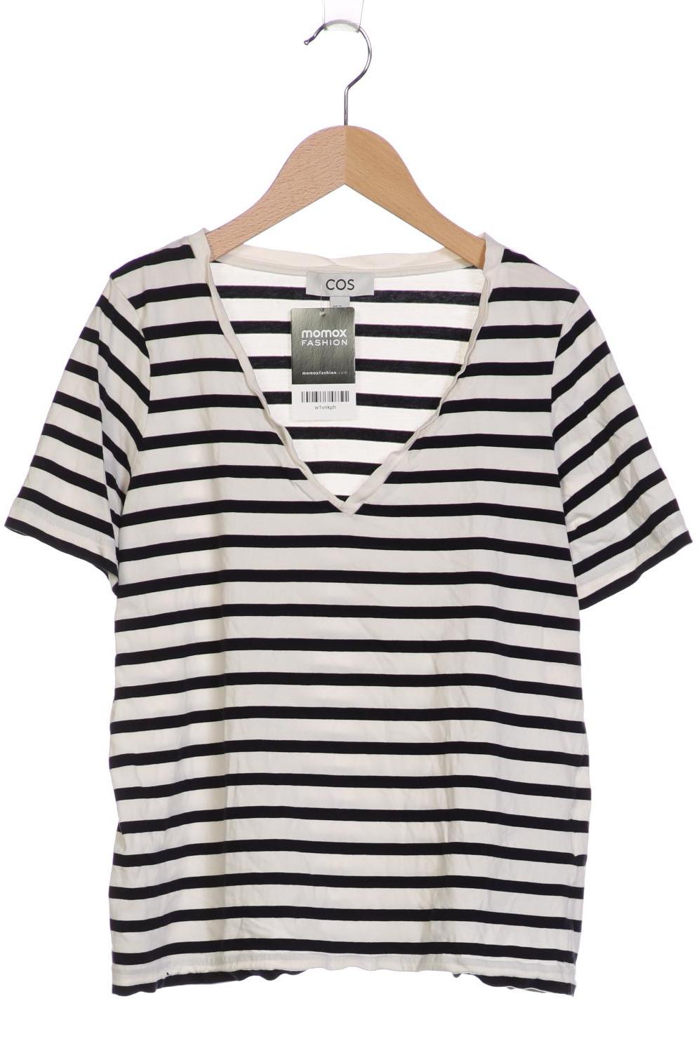 

COS Damen T-Shirt, cremeweiß, Gr. 34