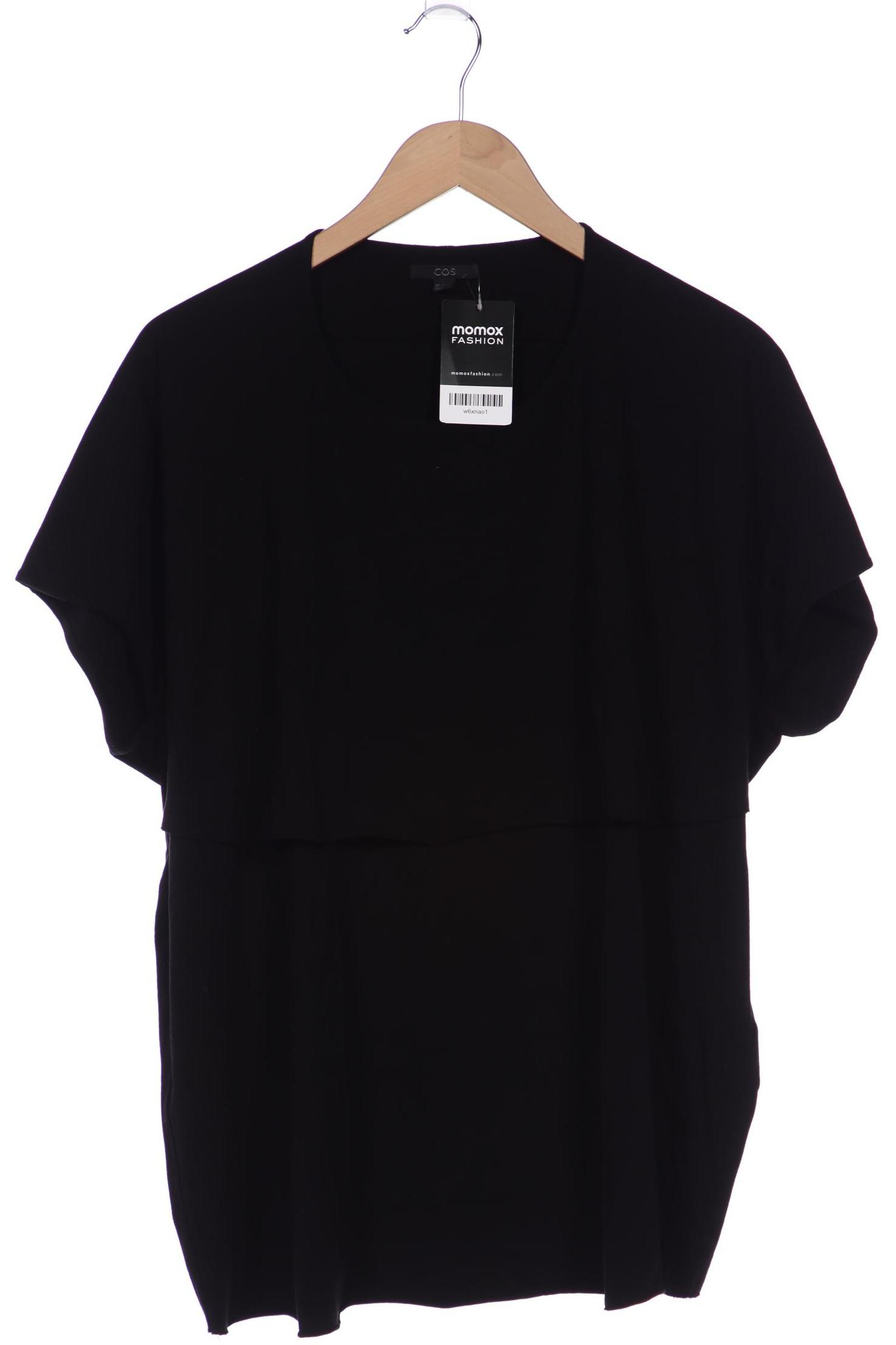 

COS Damen T-Shirt, schwarz