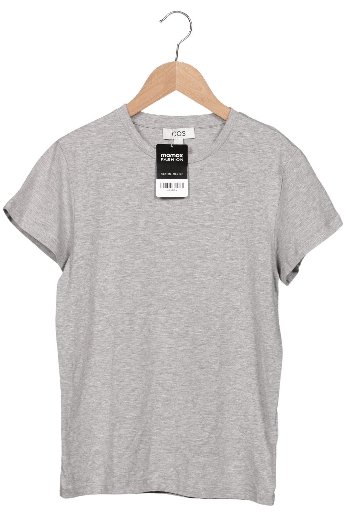 

COS Damen T-Shirt, grau, Gr. 38