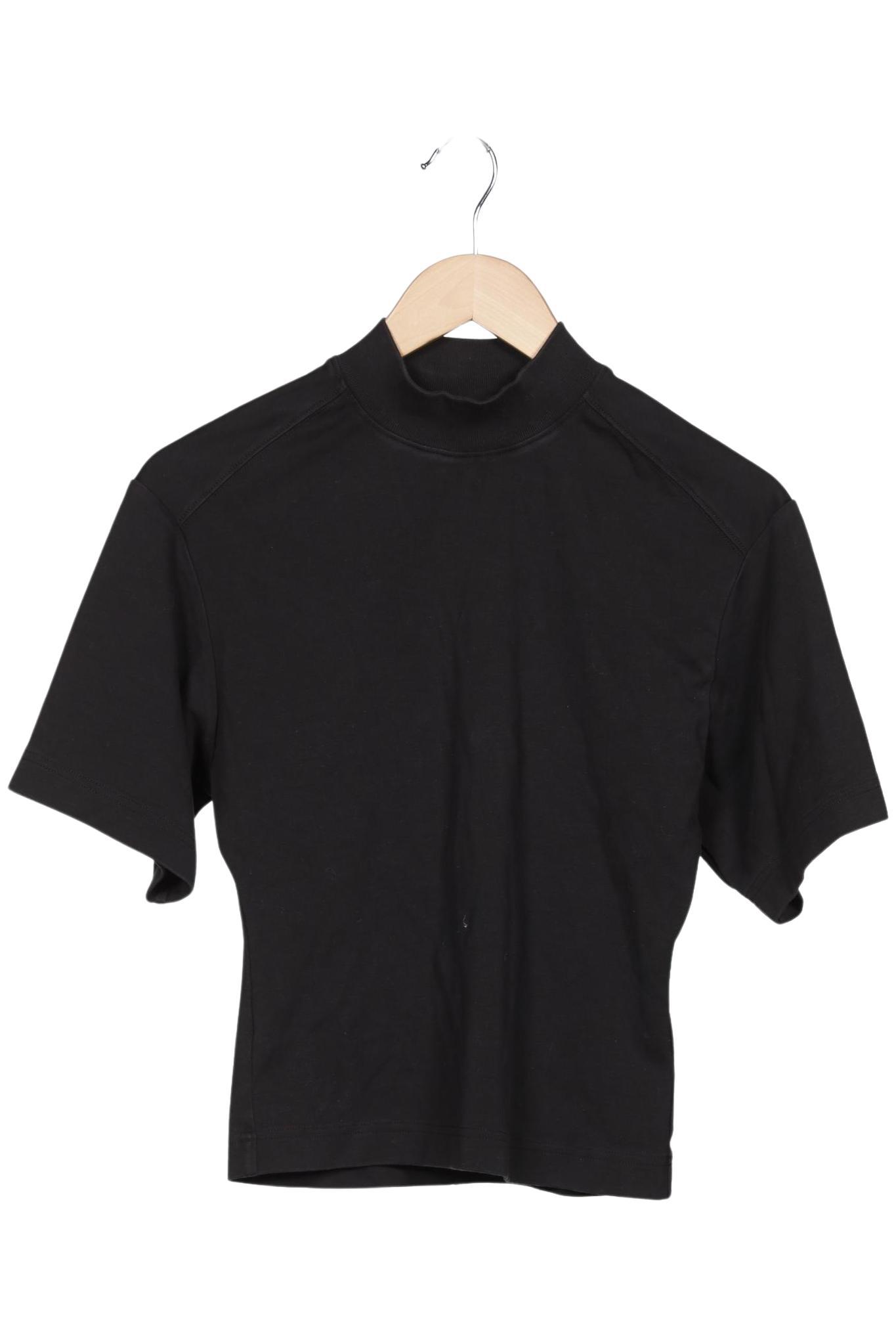 

COS Damen T-Shirt, schwarz, Gr. 36