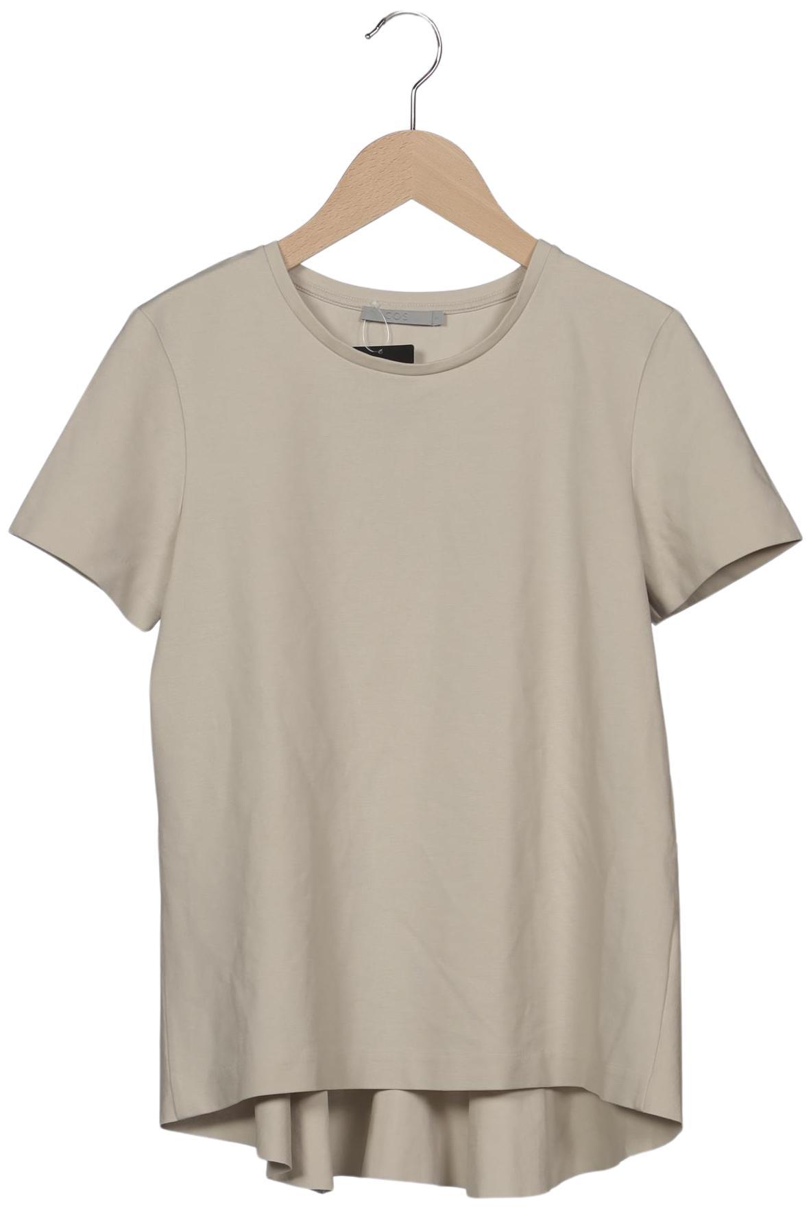 

COS Damen T-Shirt, beige, Gr. 36