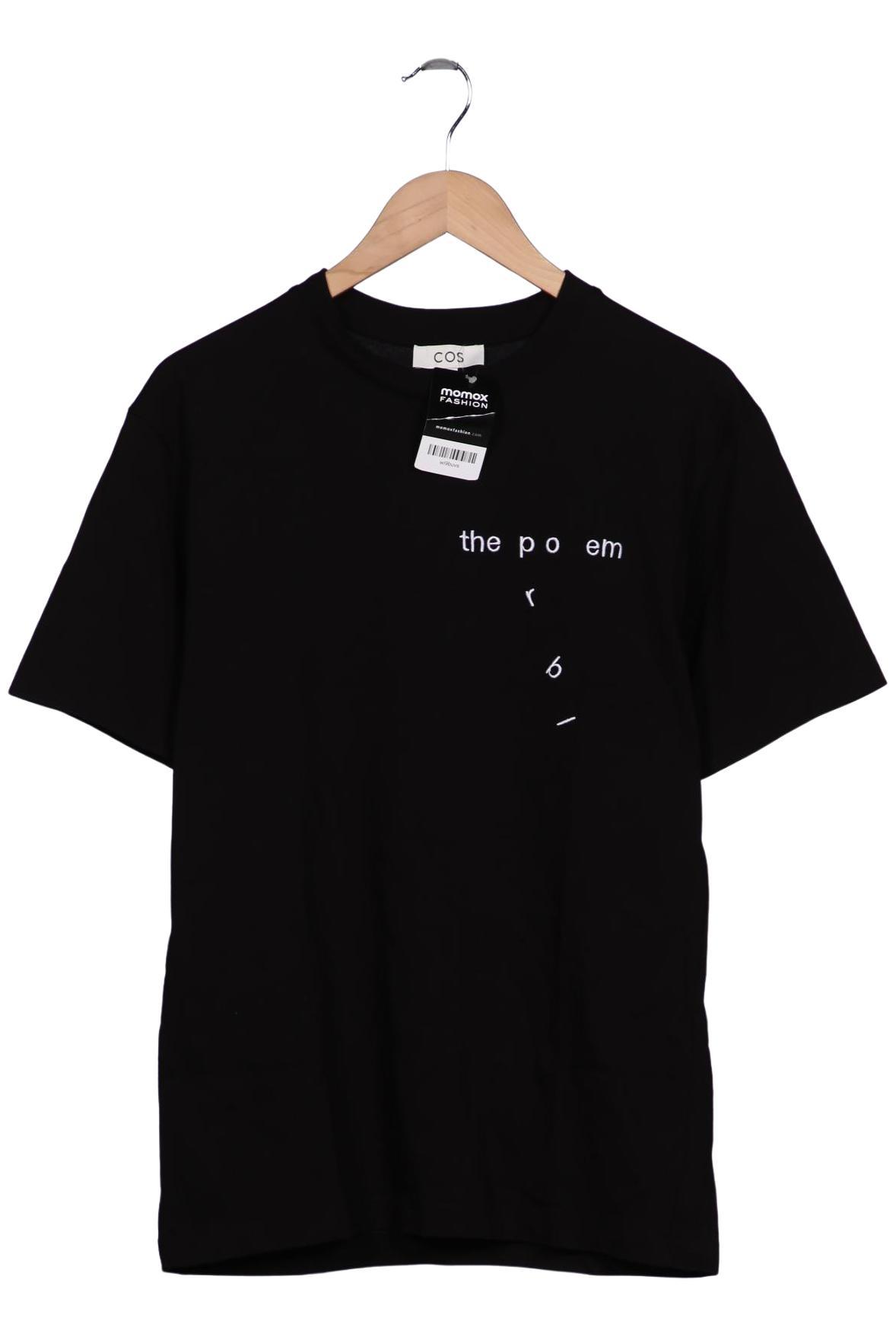 

COS Damen T-Shirt, schwarz, Gr. 34