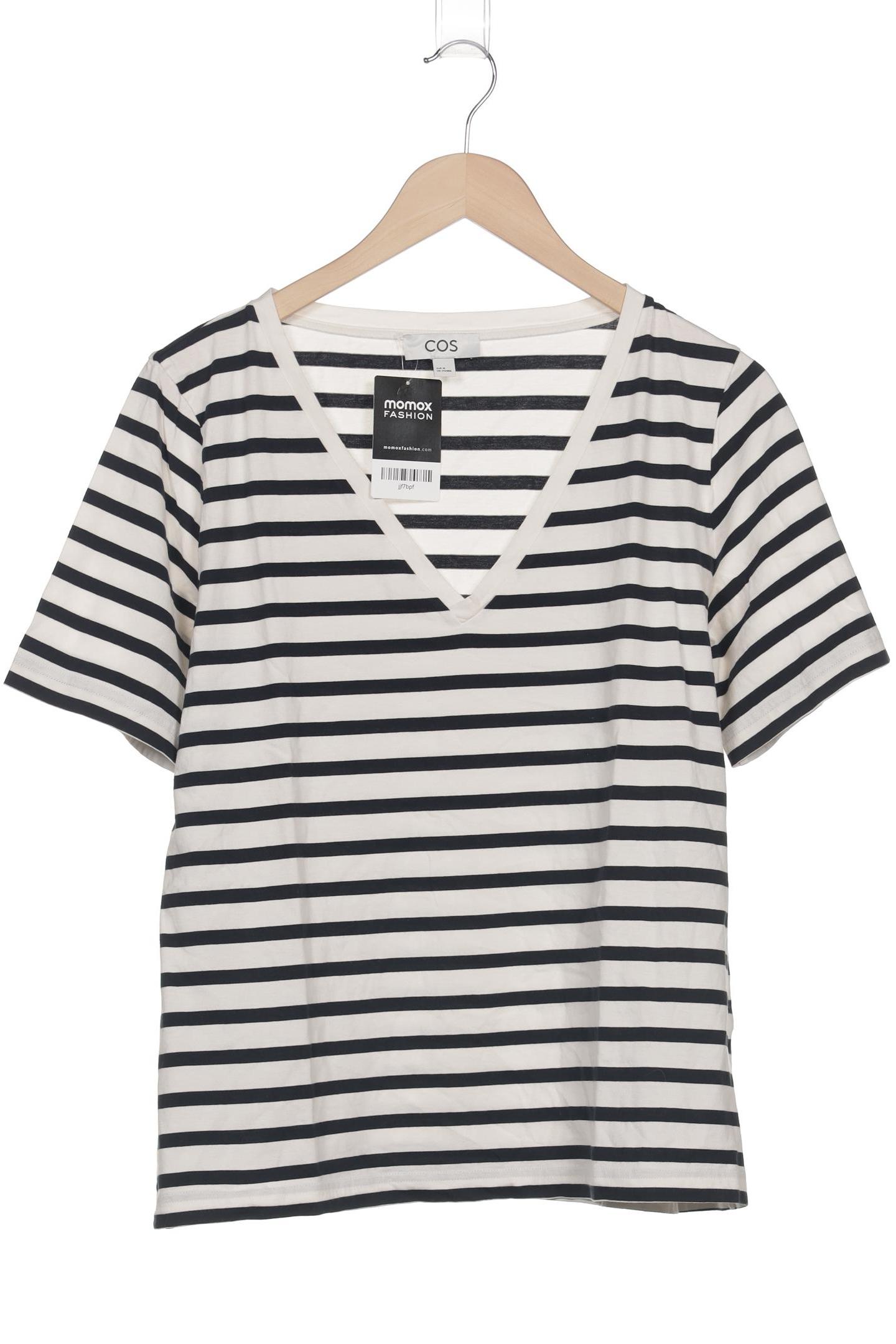 

COS Damen T-Shirt, weiß, Gr. 38