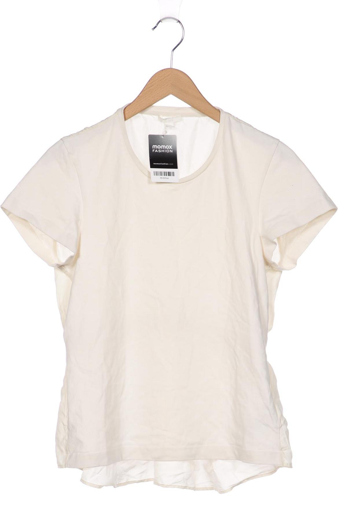 

COS Damen T-Shirt, cremeweiß
