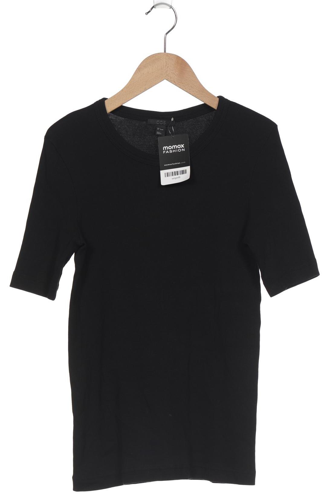 

COS Damen T-Shirt, schwarz