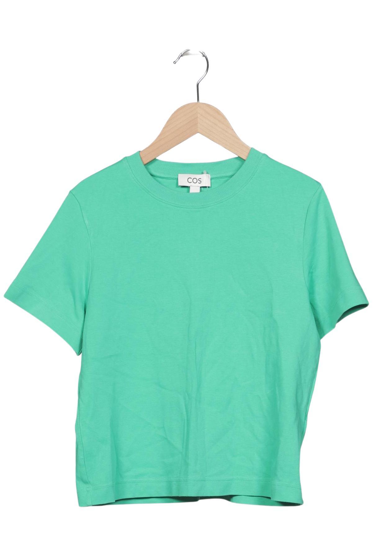 

COS Damen T-Shirt, hellgrün, Gr. 36