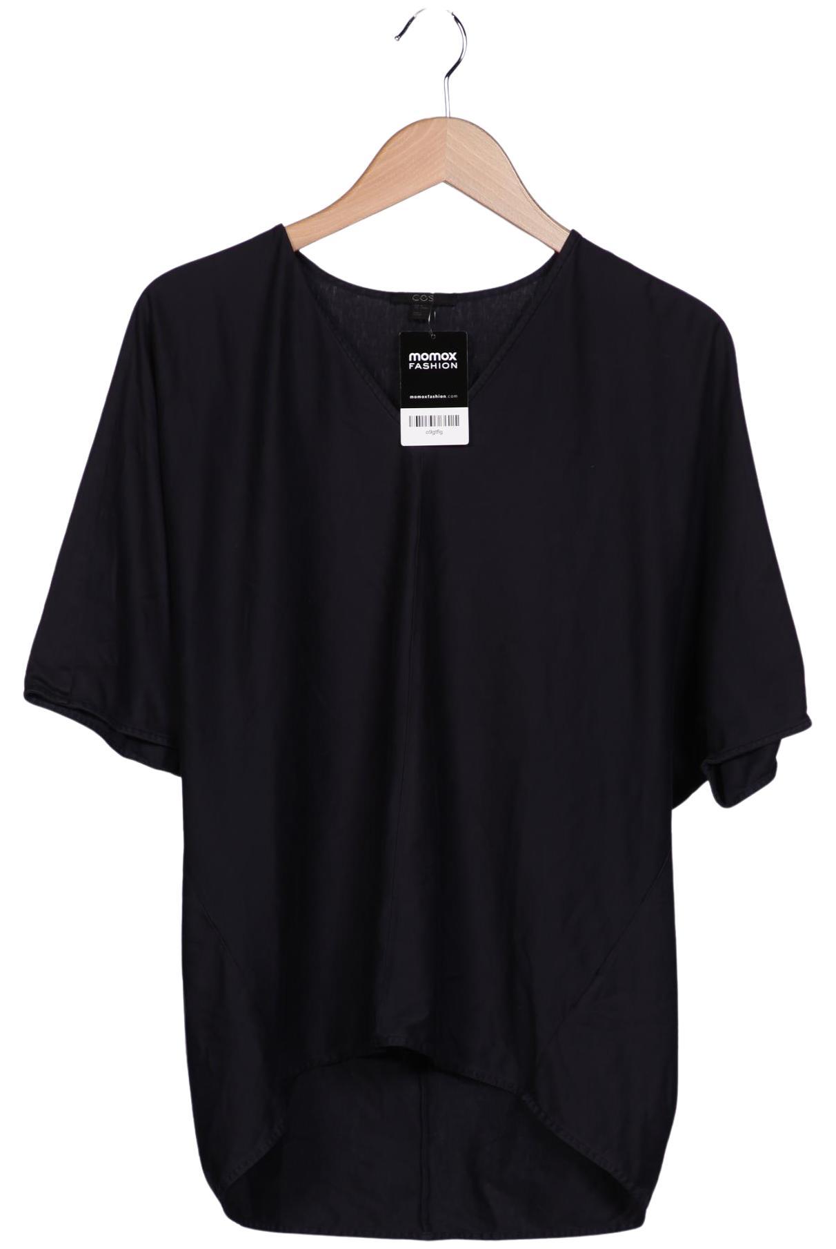 

COS Damen T-Shirt, marineblau, Gr. 38