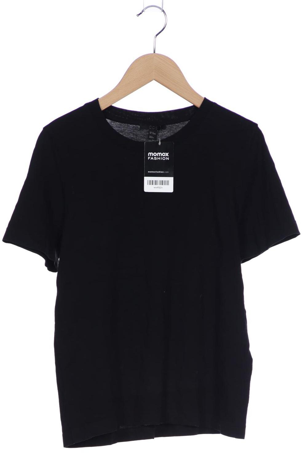 

COS Damen T-Shirt, schwarz, Gr. 34