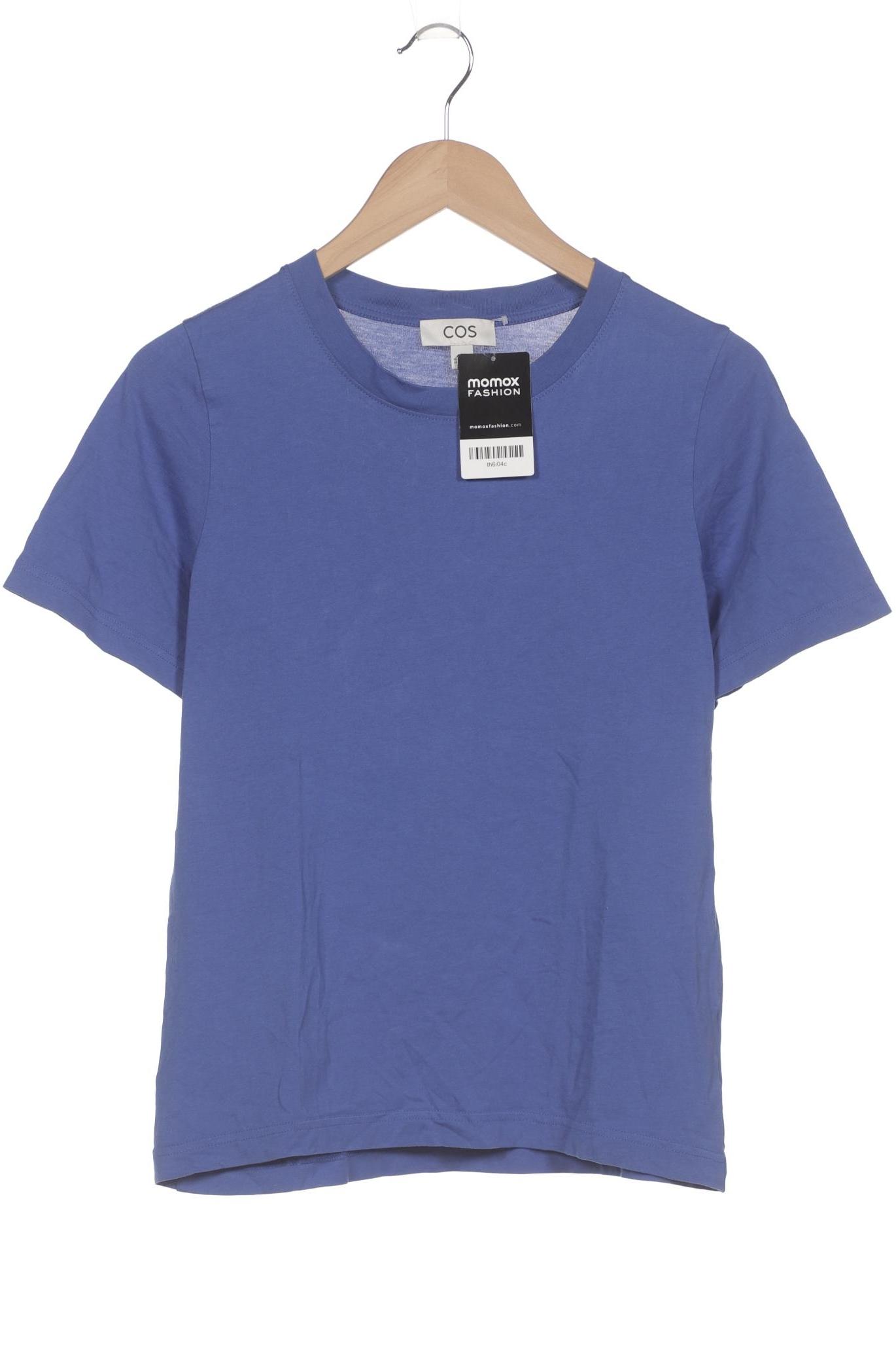 

COS Damen T-Shirt, blau, Gr. 36