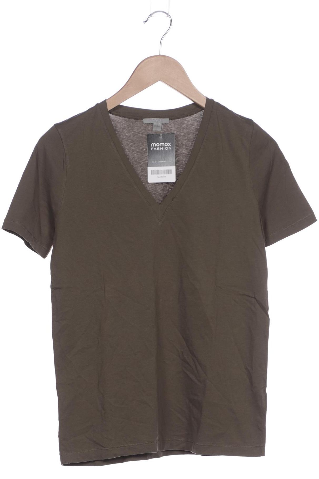 

COS Damen T-Shirt, grün, Gr. 34