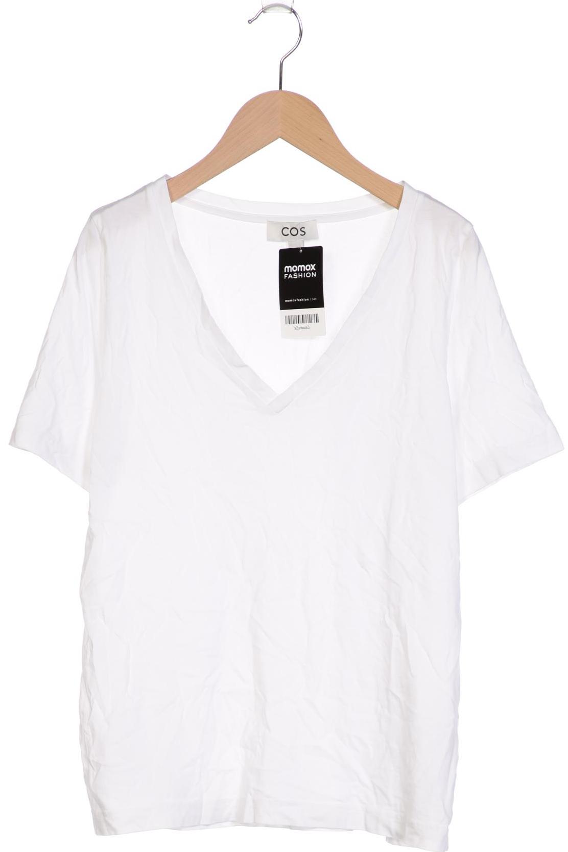 

COS Damen T-Shirt, weiß, Gr. 34