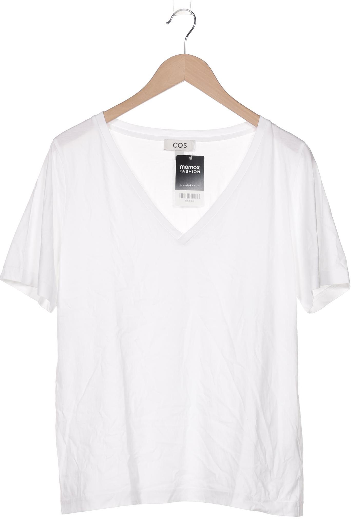

COS Damen T-Shirt, weiß, Gr. 38