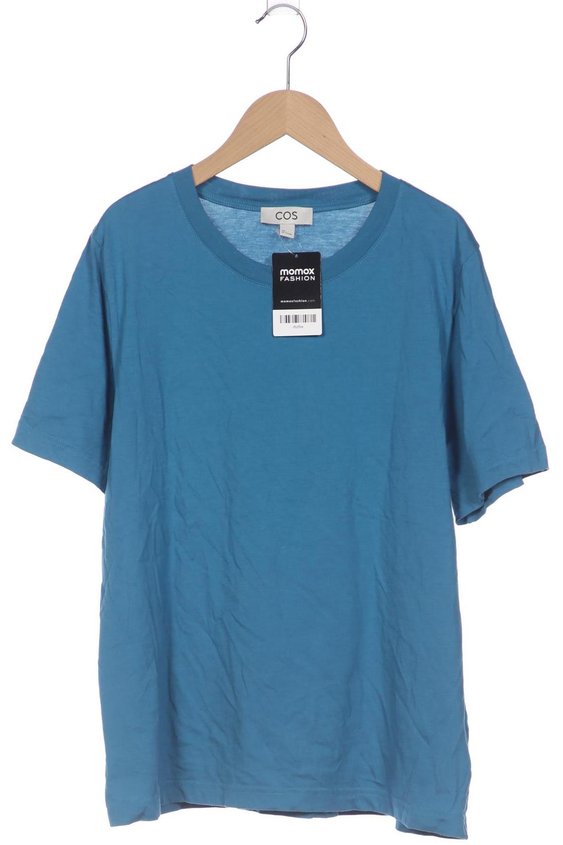 

COS Damen T-Shirt, blau, Gr. 42