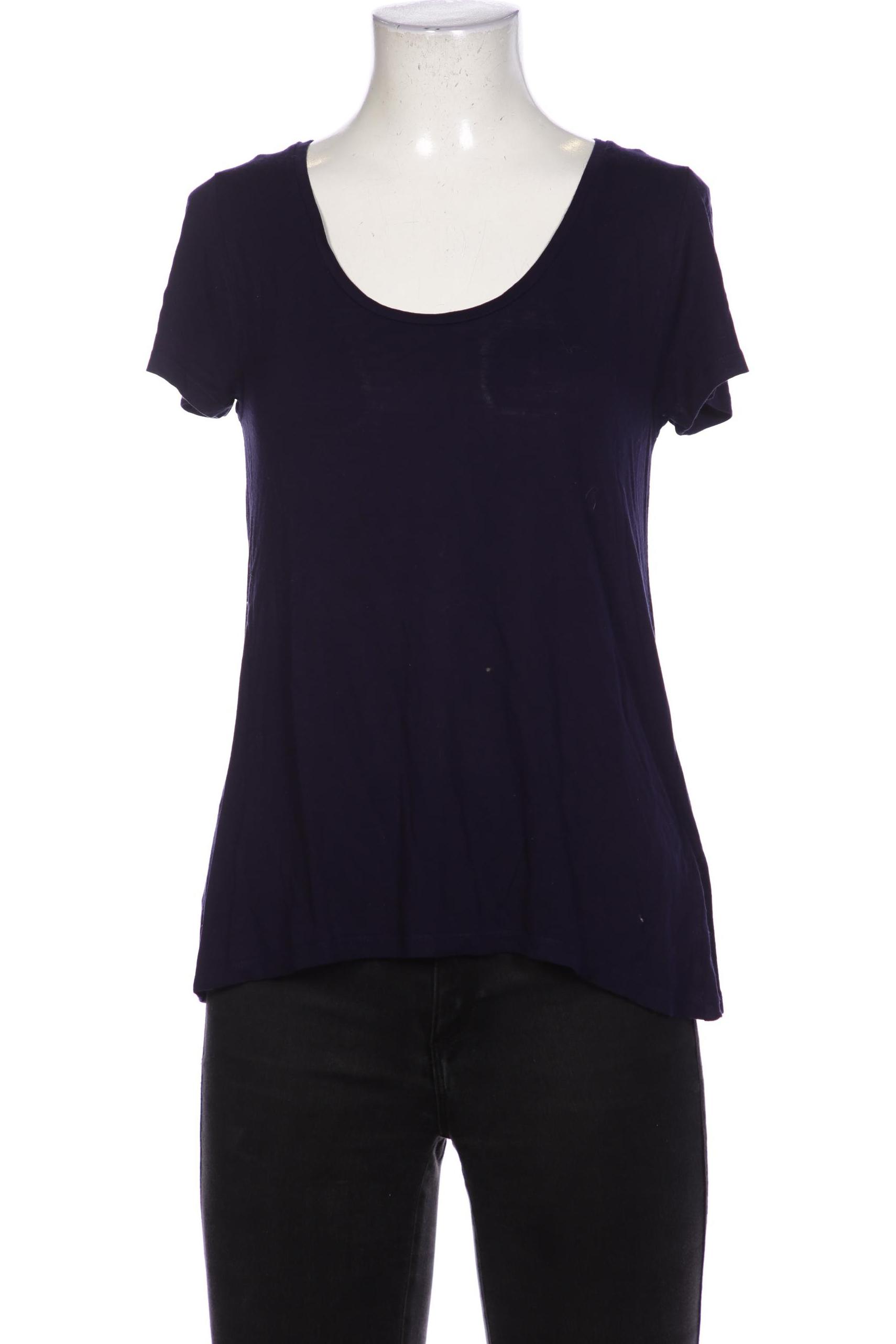 

COS Damen T-Shirt, marineblau, Gr. 34