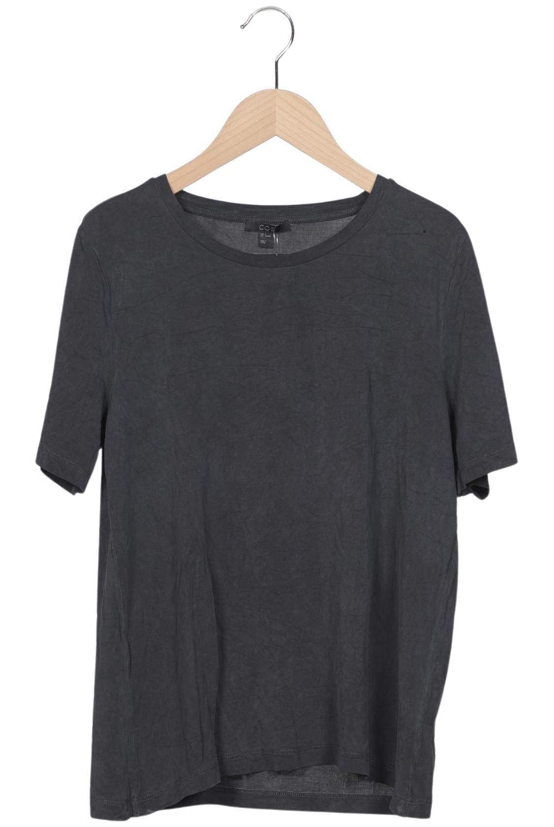 

COS Damen T-Shirt, grau, Gr. 36