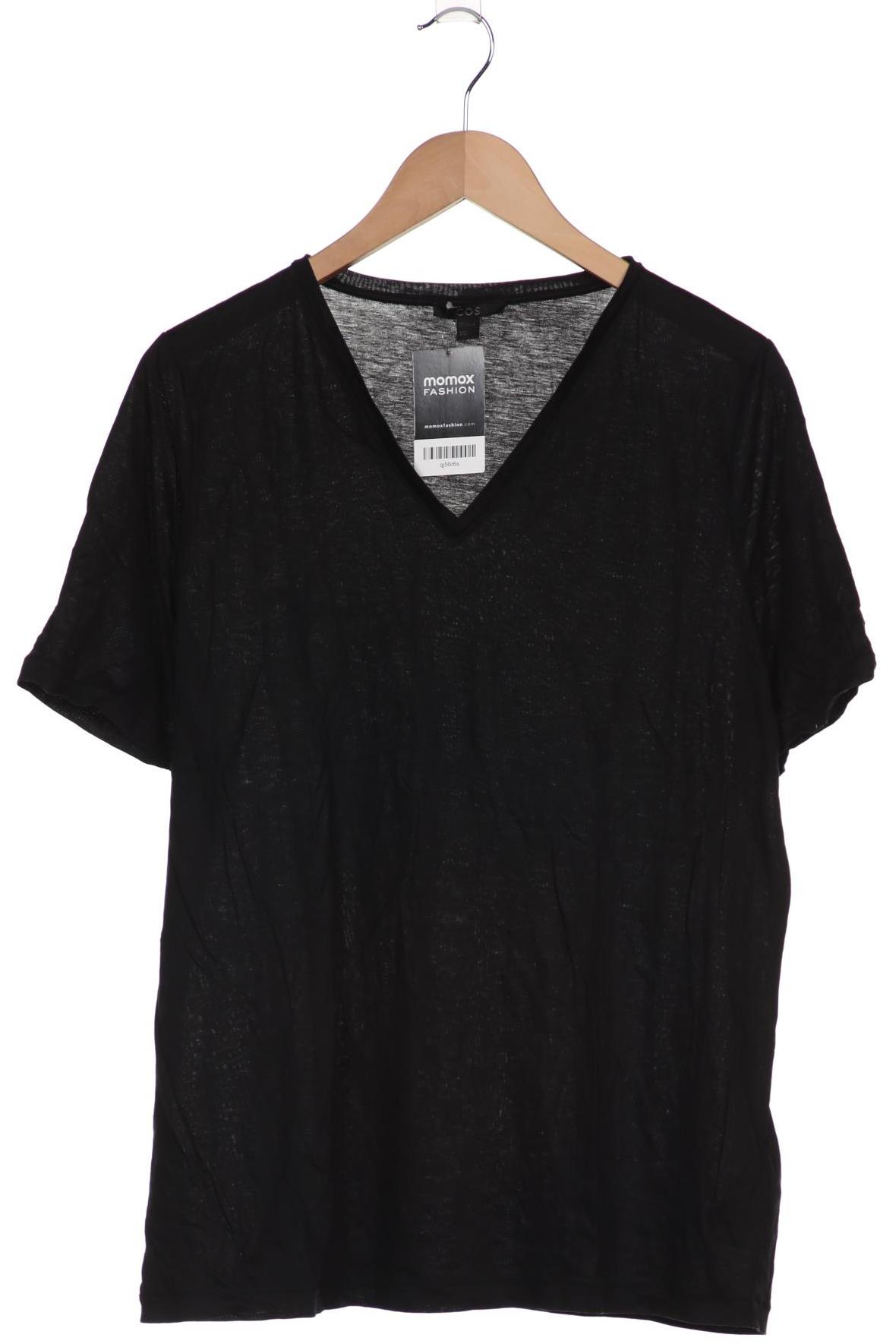 

COS Damen T-Shirt, schwarz, Gr. 42