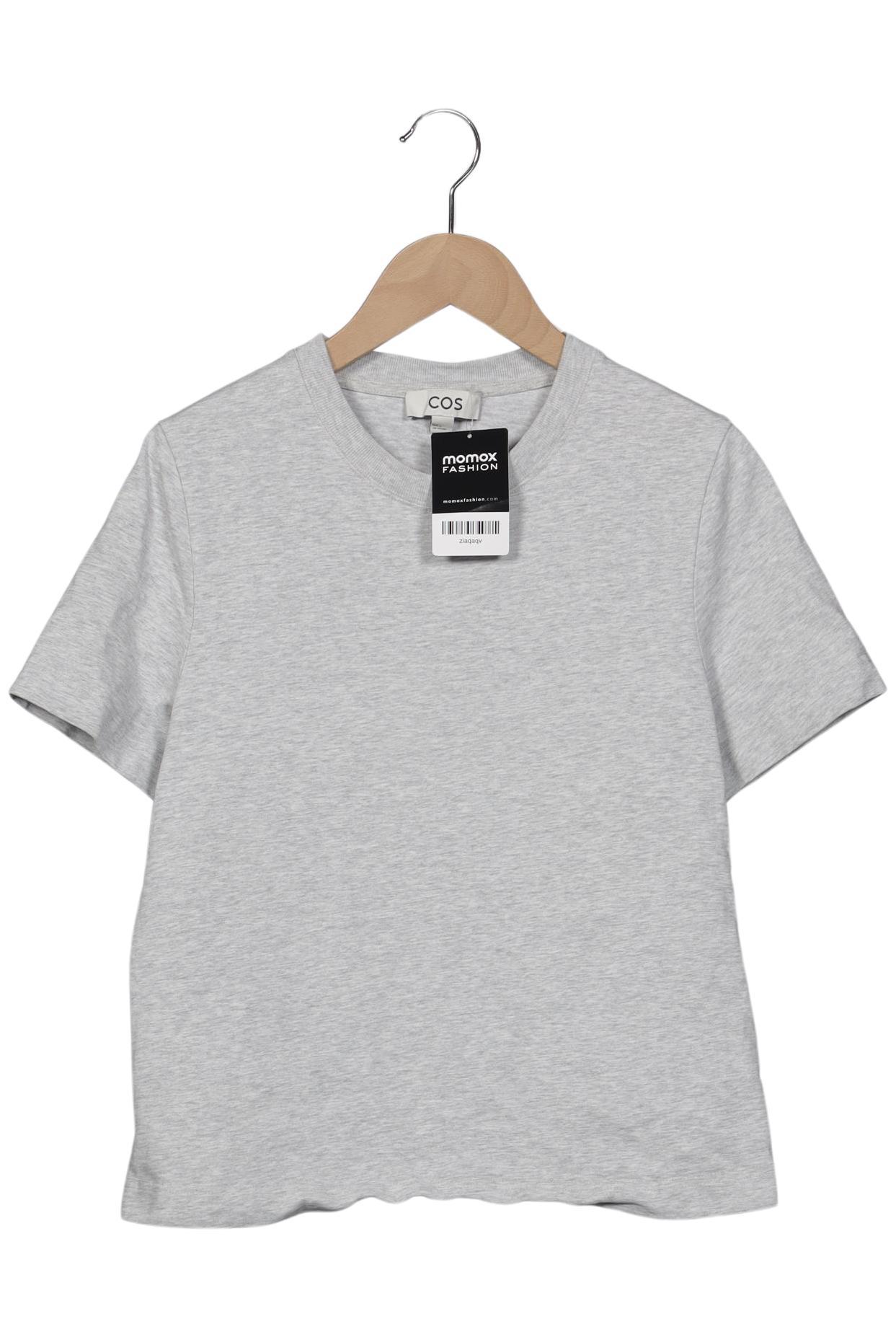 

COS Damen T-Shirt, grau, Gr. 38