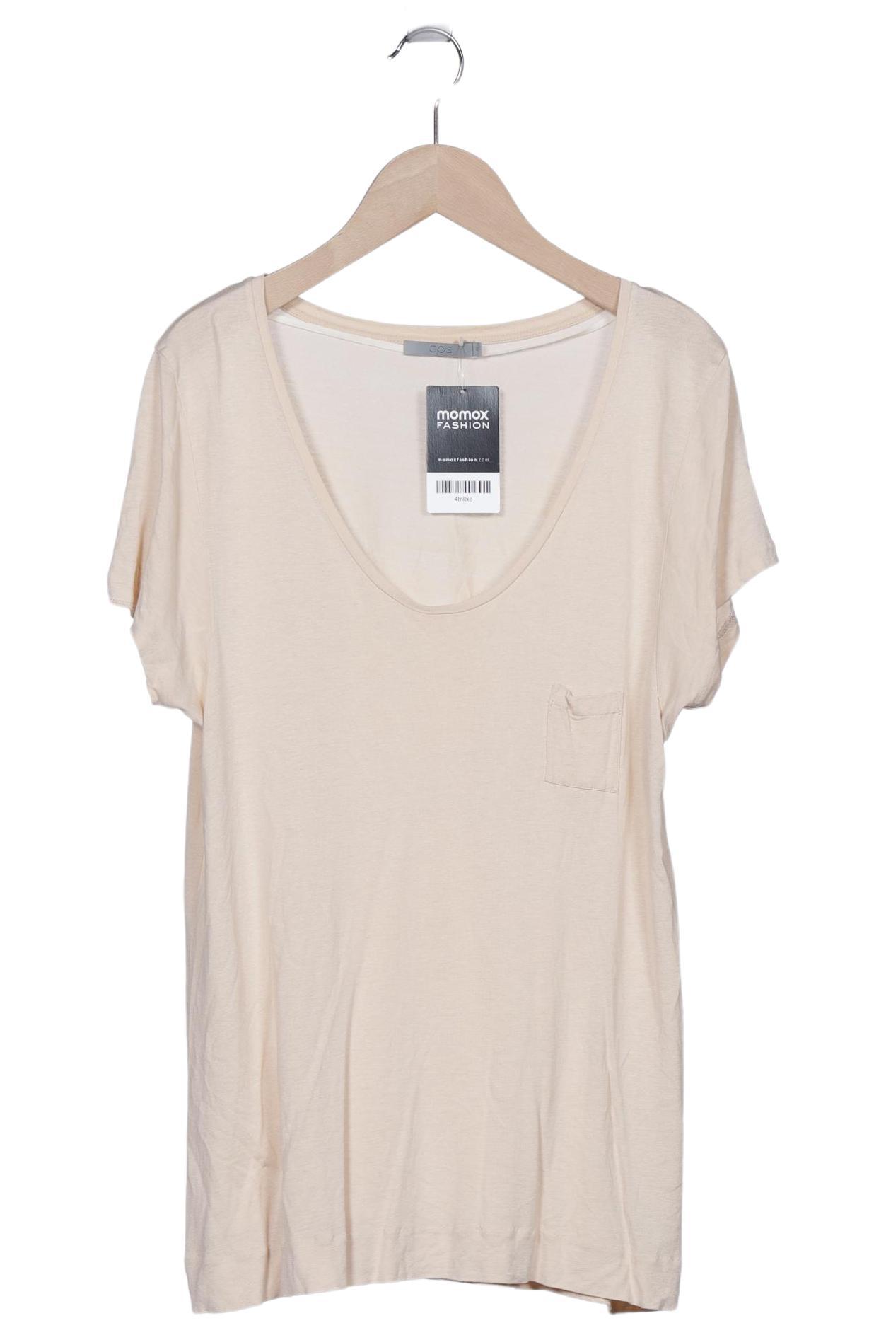 

COS Damen T-Shirt, beige, Gr. 38