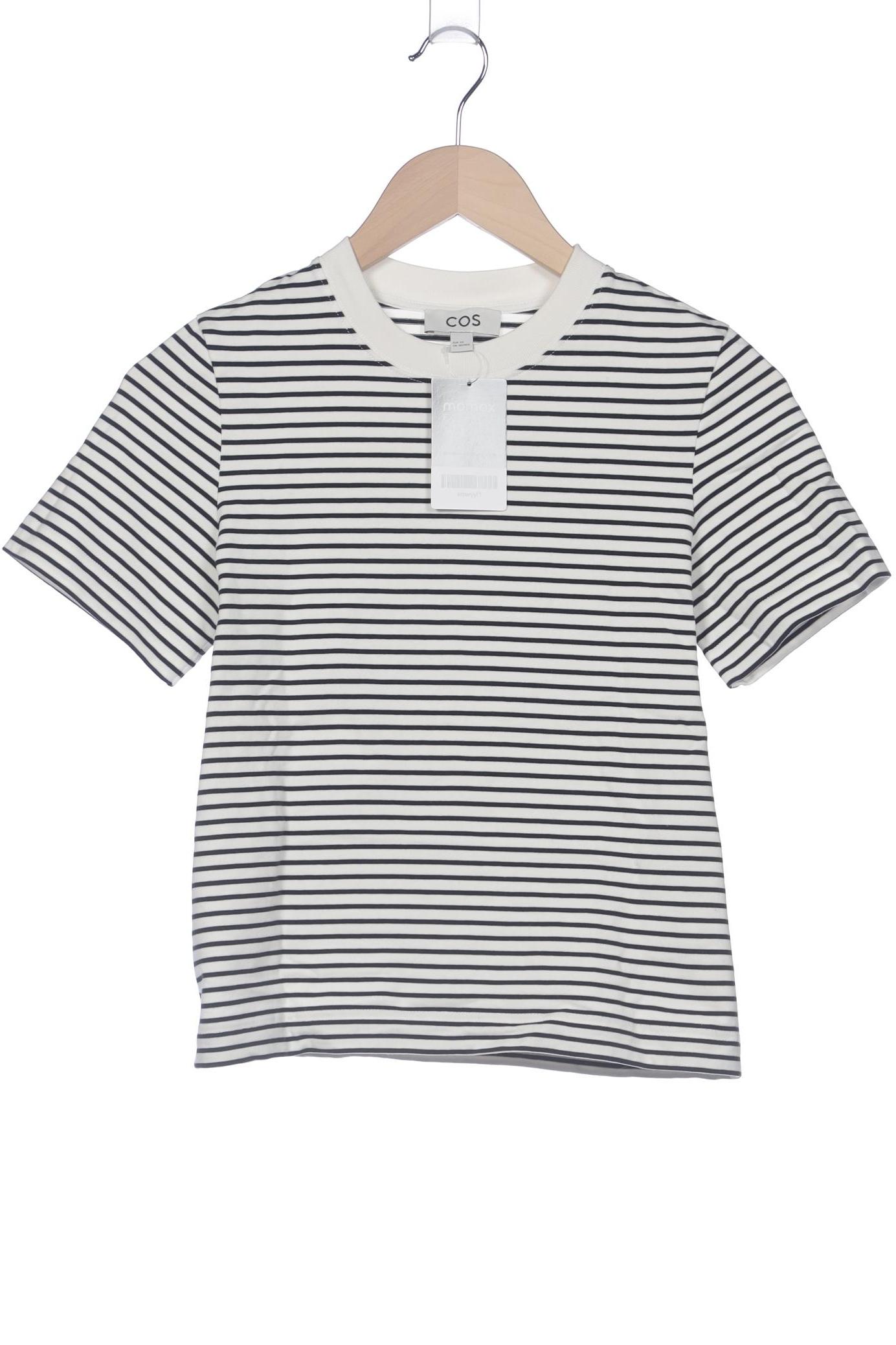 

COS Damen T-Shirt, weiß, Gr. 34