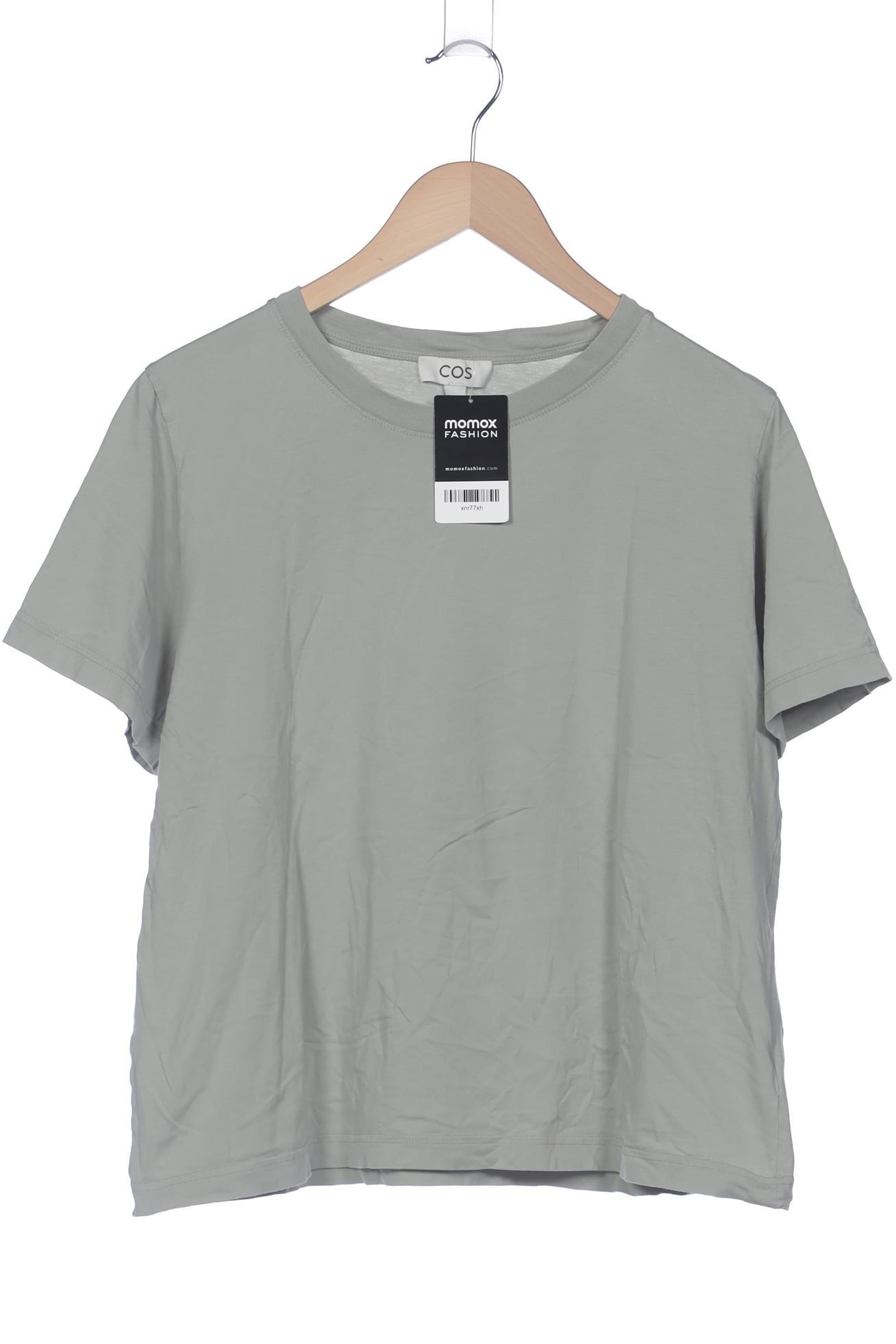 

COS Damen T-Shirt, grün, Gr. 42
