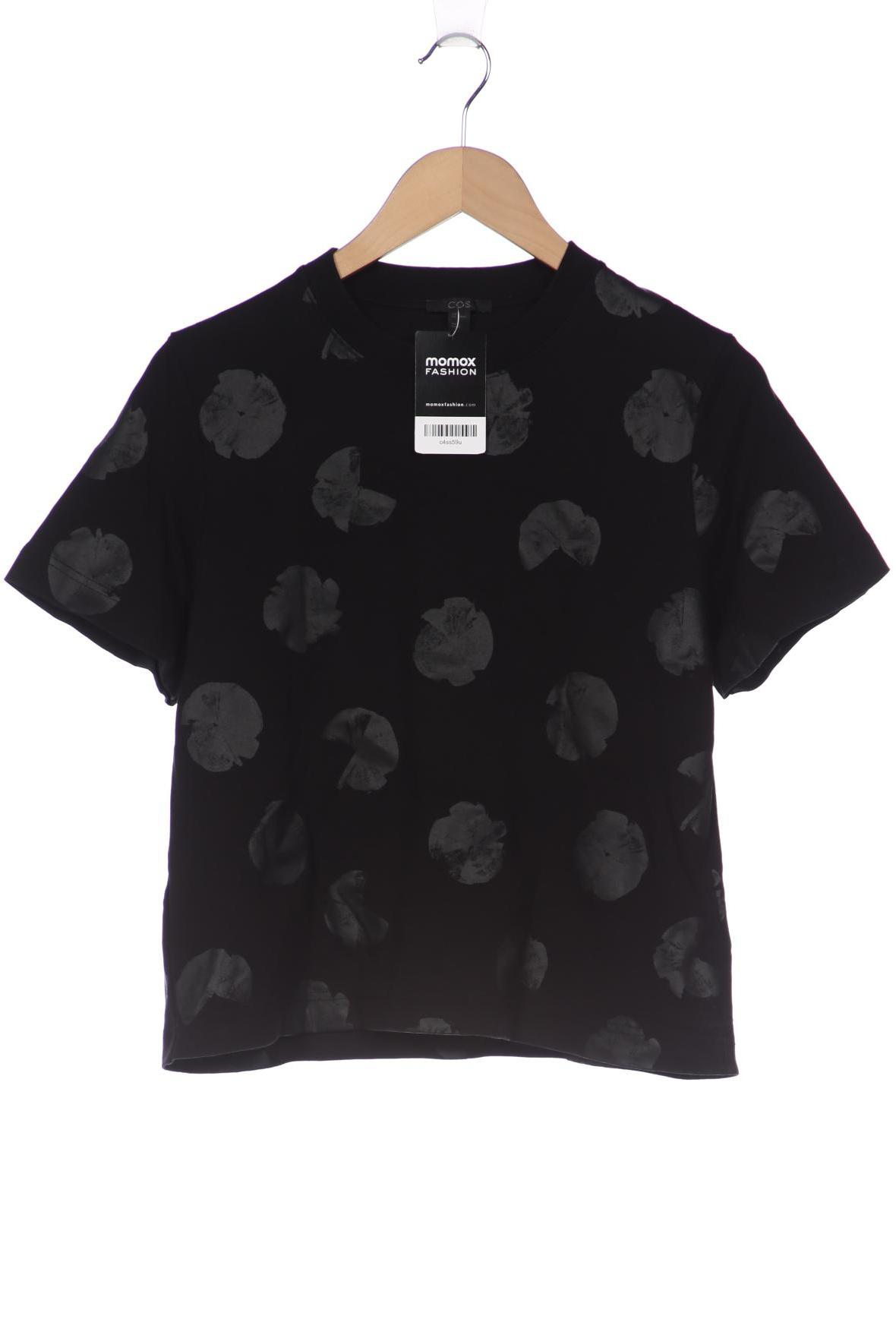 

COS Damen T-Shirt, schwarz