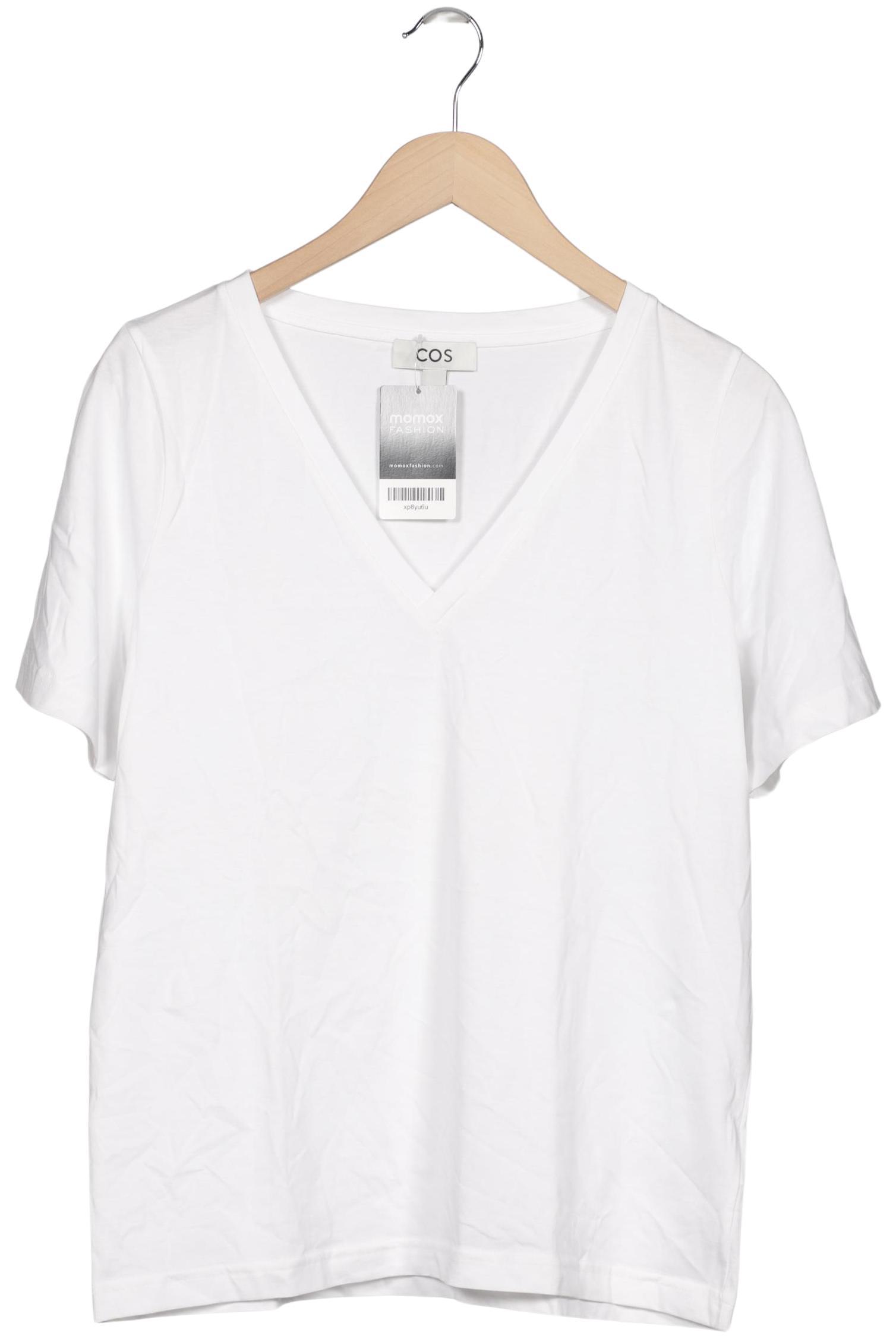 

COS Damen T-Shirt, weiß, Gr. 36