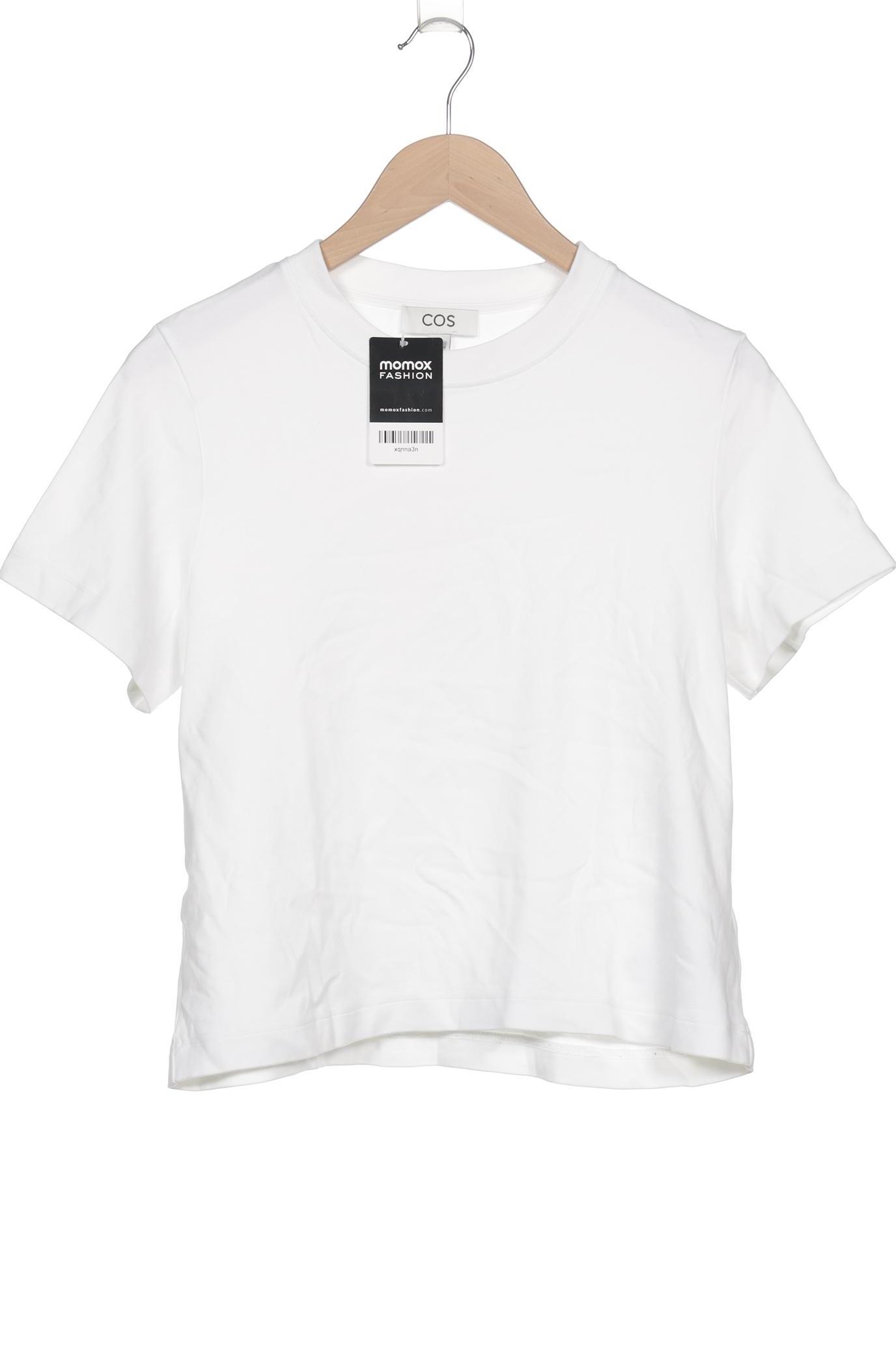 

COS Damen T-Shirt, weiß, Gr. 38