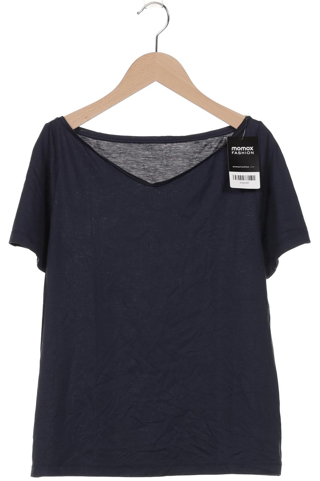 

COS Damen T-Shirt, marineblau, Gr. 38