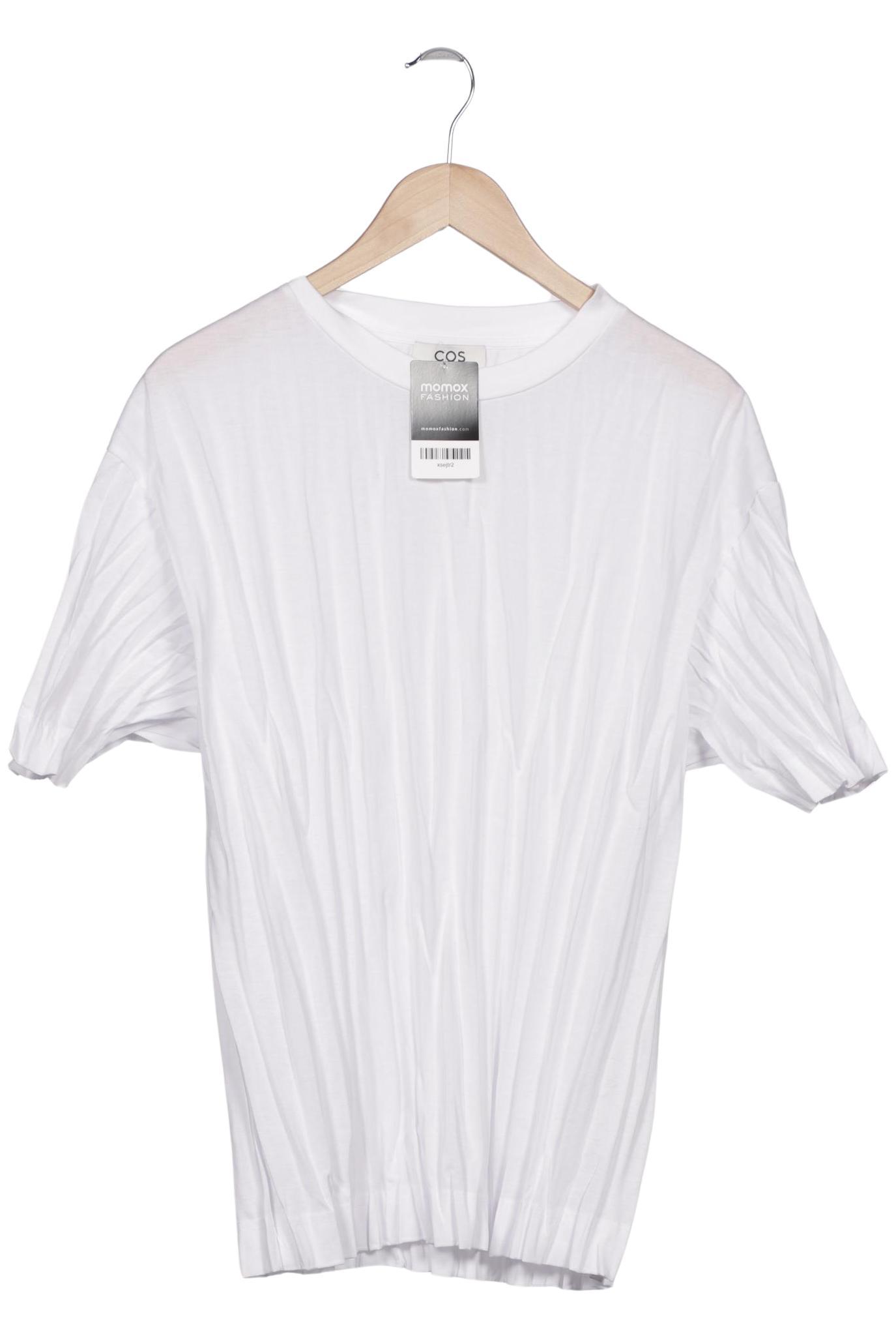 

COS Damen T-Shirt, weiß, Gr. 36
