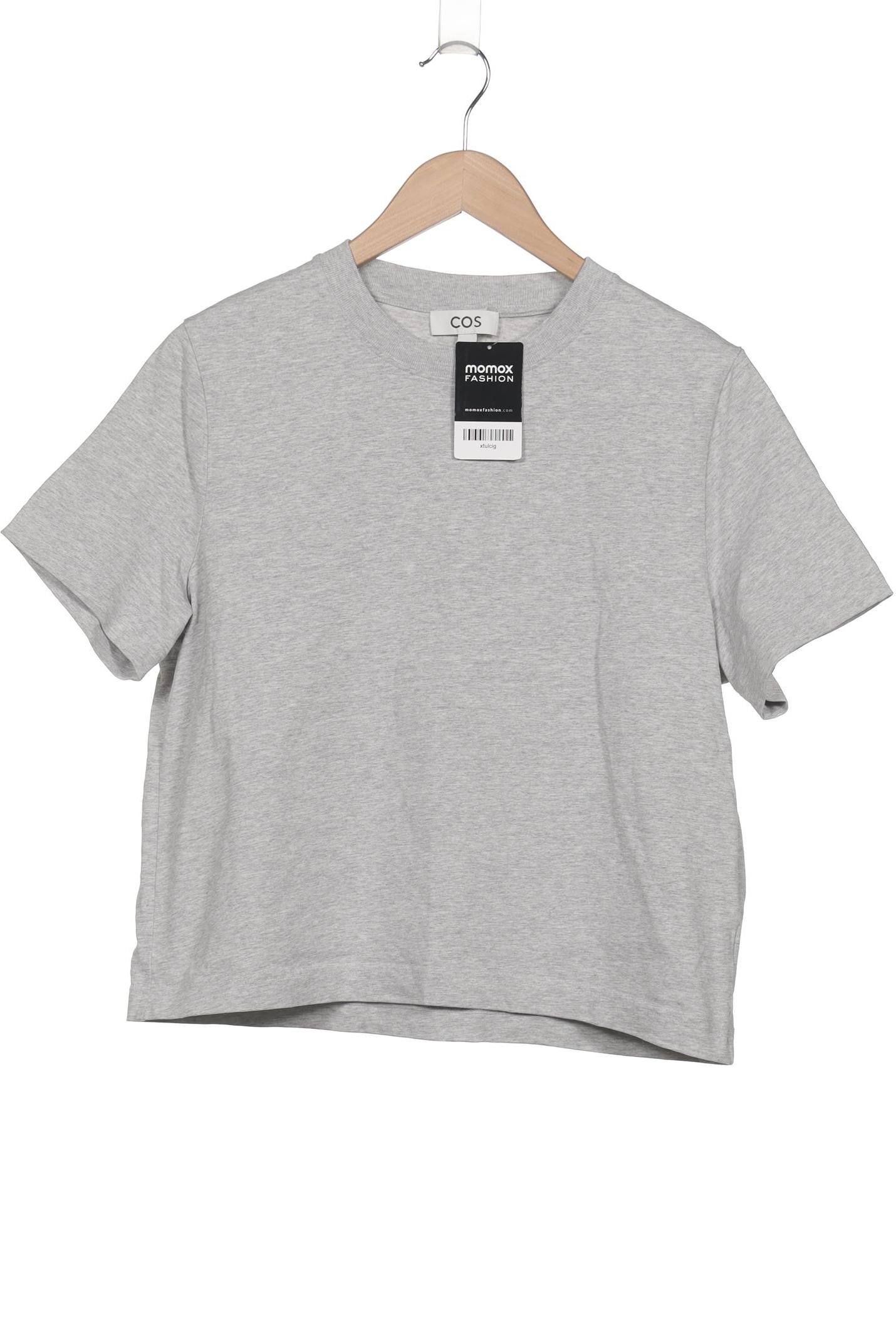 

COS Damen T-Shirt, grau, Gr. 42