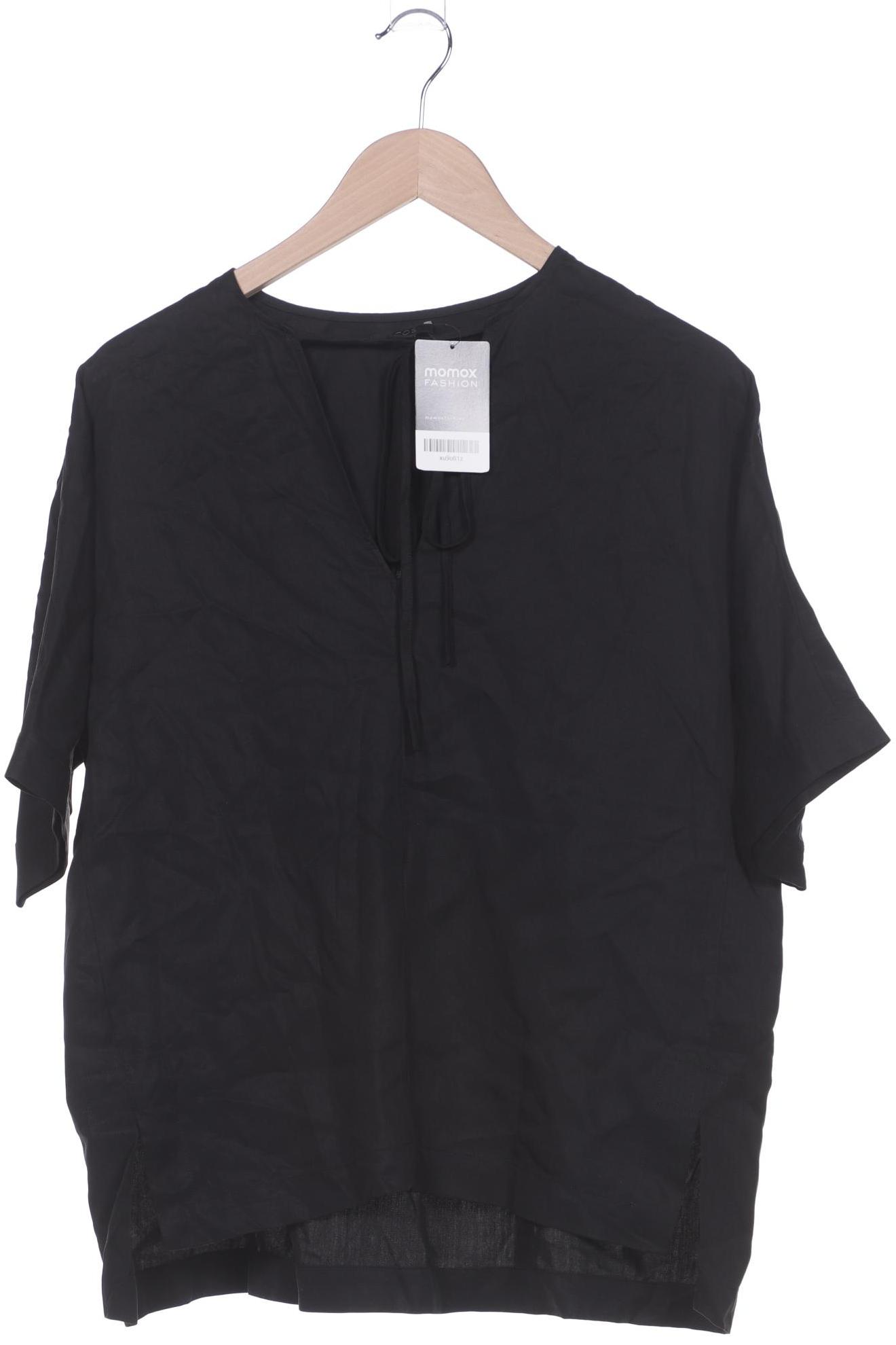 

COS Damen T-Shirt, schwarz, Gr. 36