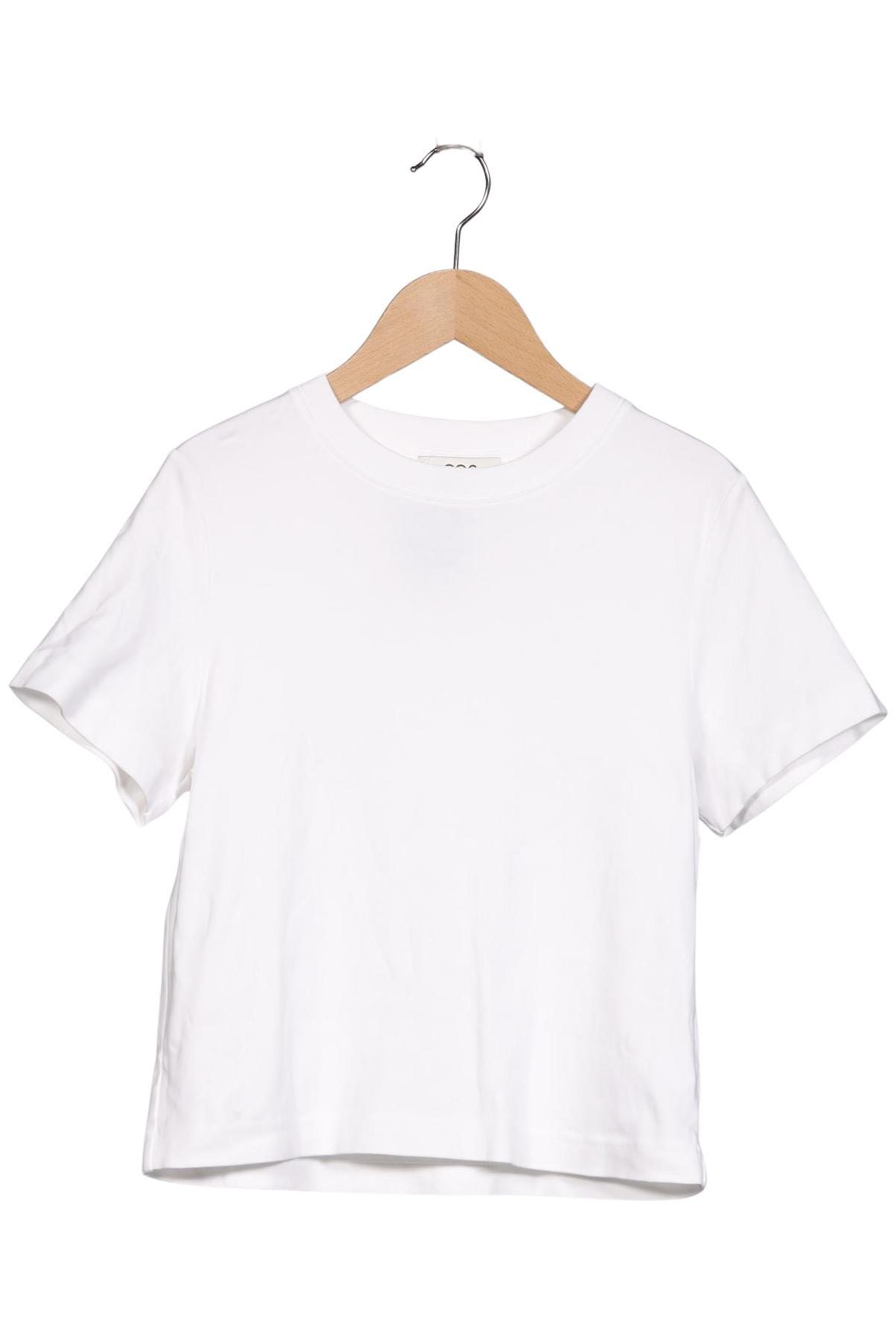 

COS Damen T-Shirt, weiß, Gr. 34