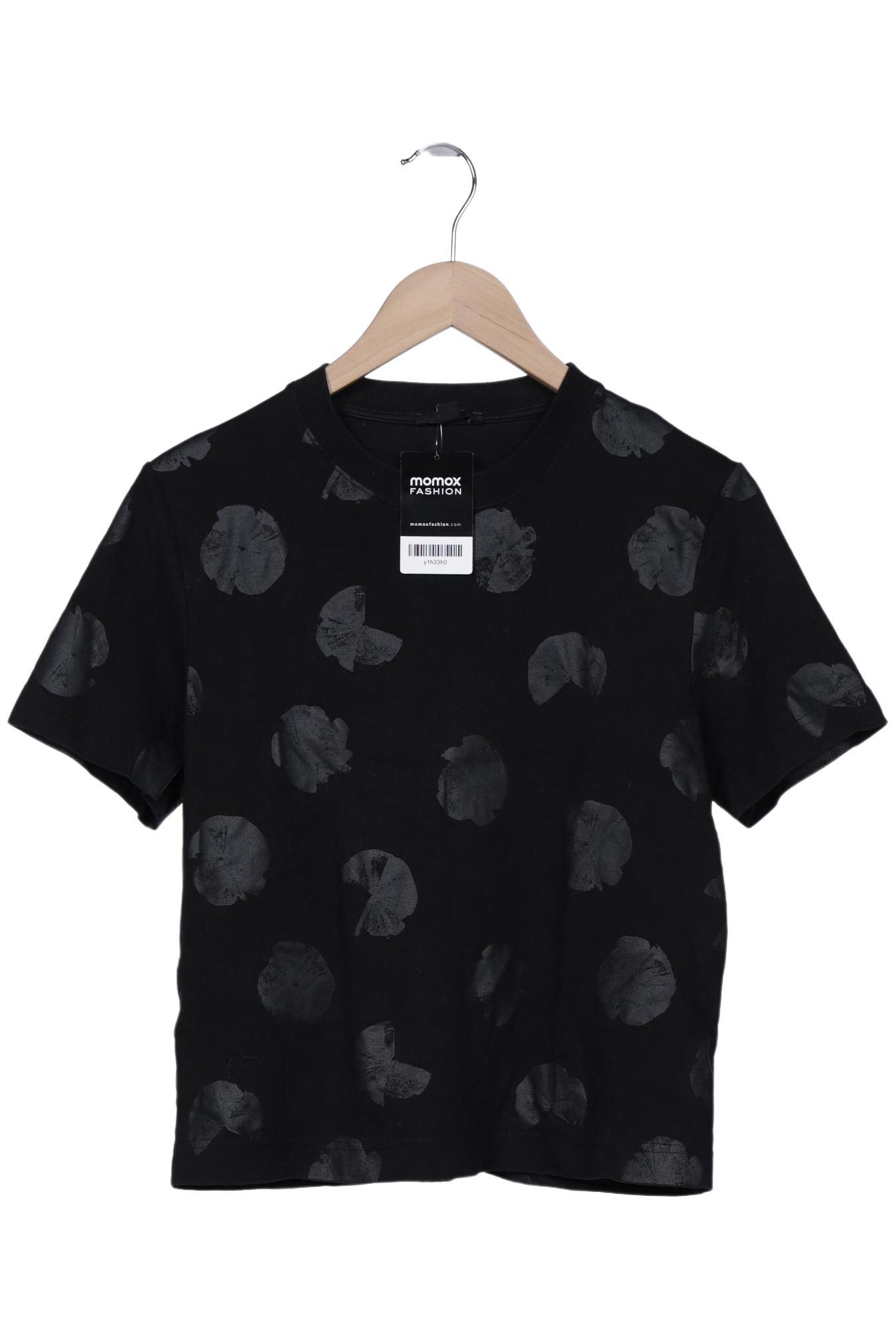 

COS Damen T-Shirt, schwarz, Gr. 38
