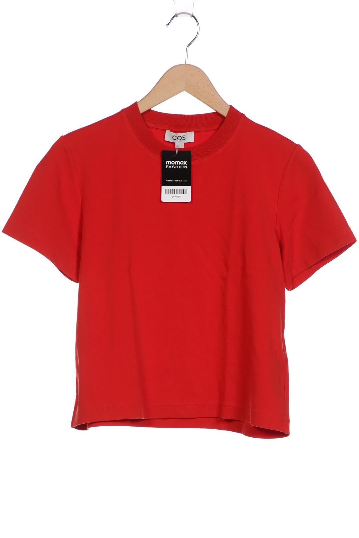 

COS Damen T-Shirt, rot, Gr. 38