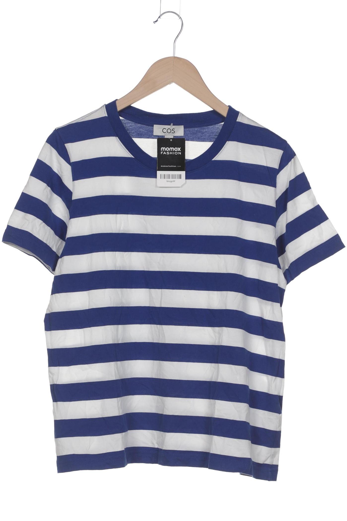 

COS Damen T-Shirt, blau, Gr. 42
