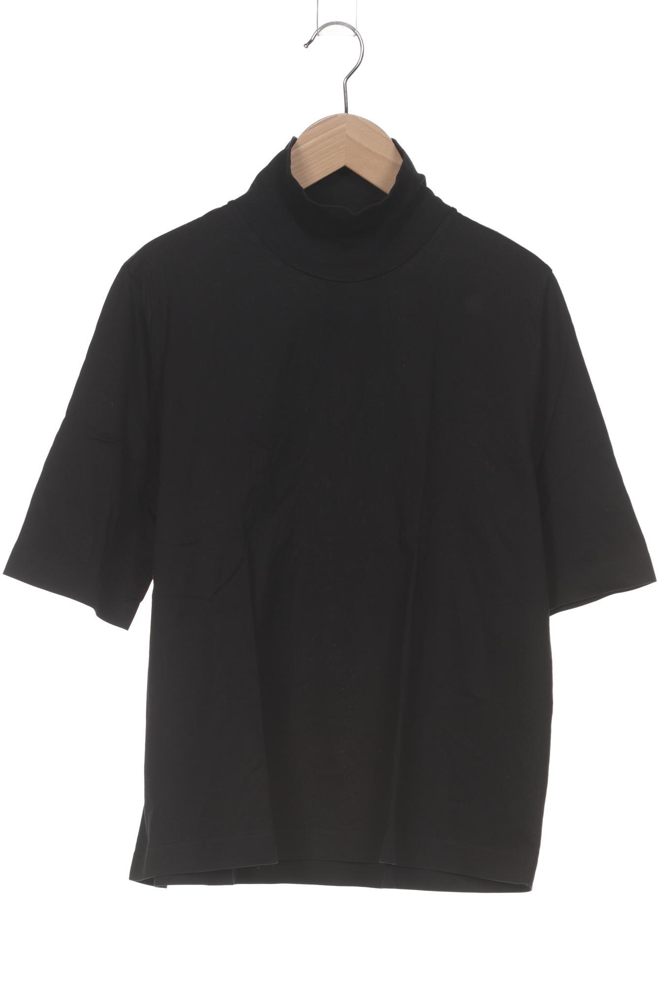 

COS Damen T-Shirt, schwarz, Gr. 38