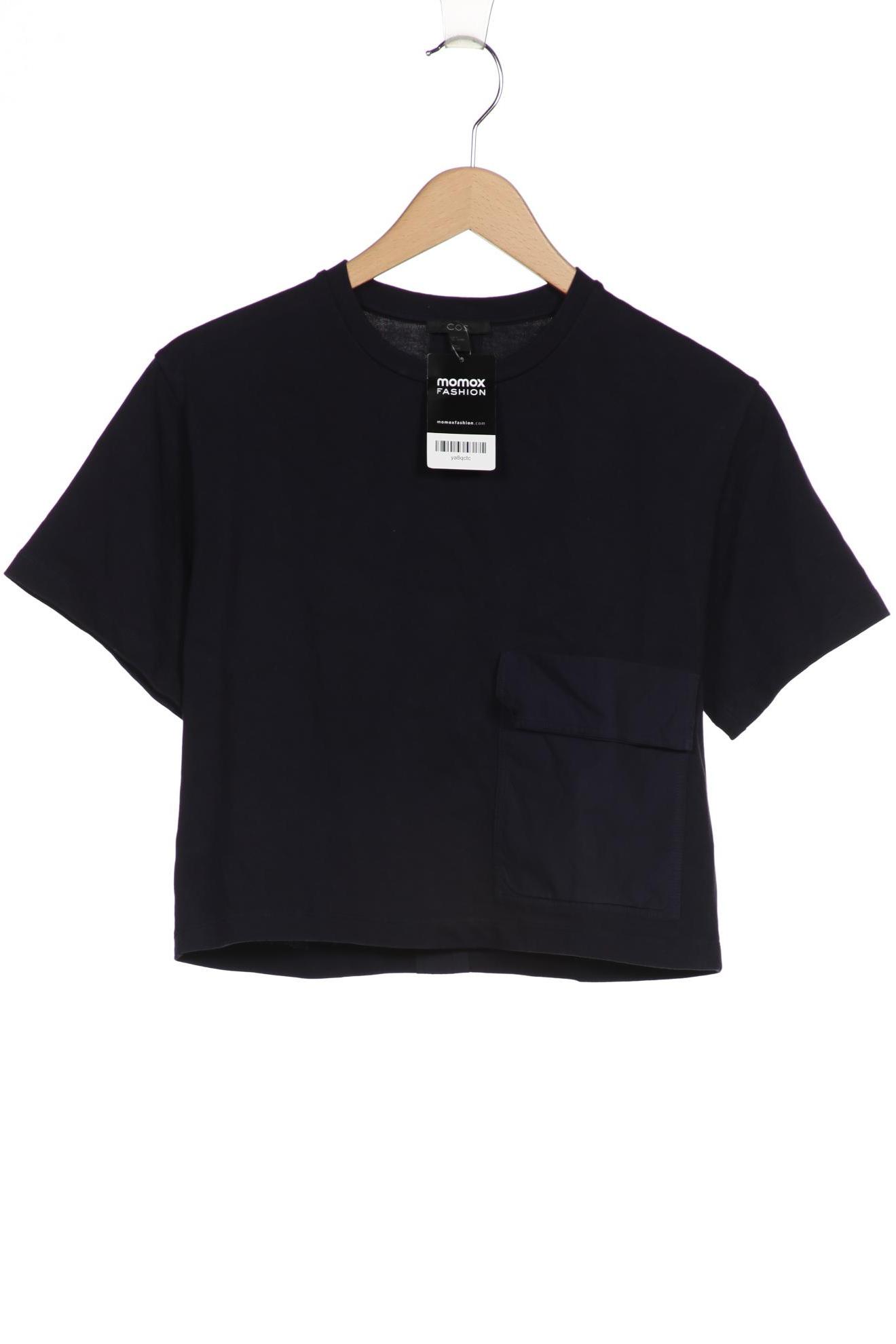 

COS Damen T-Shirt, marineblau
